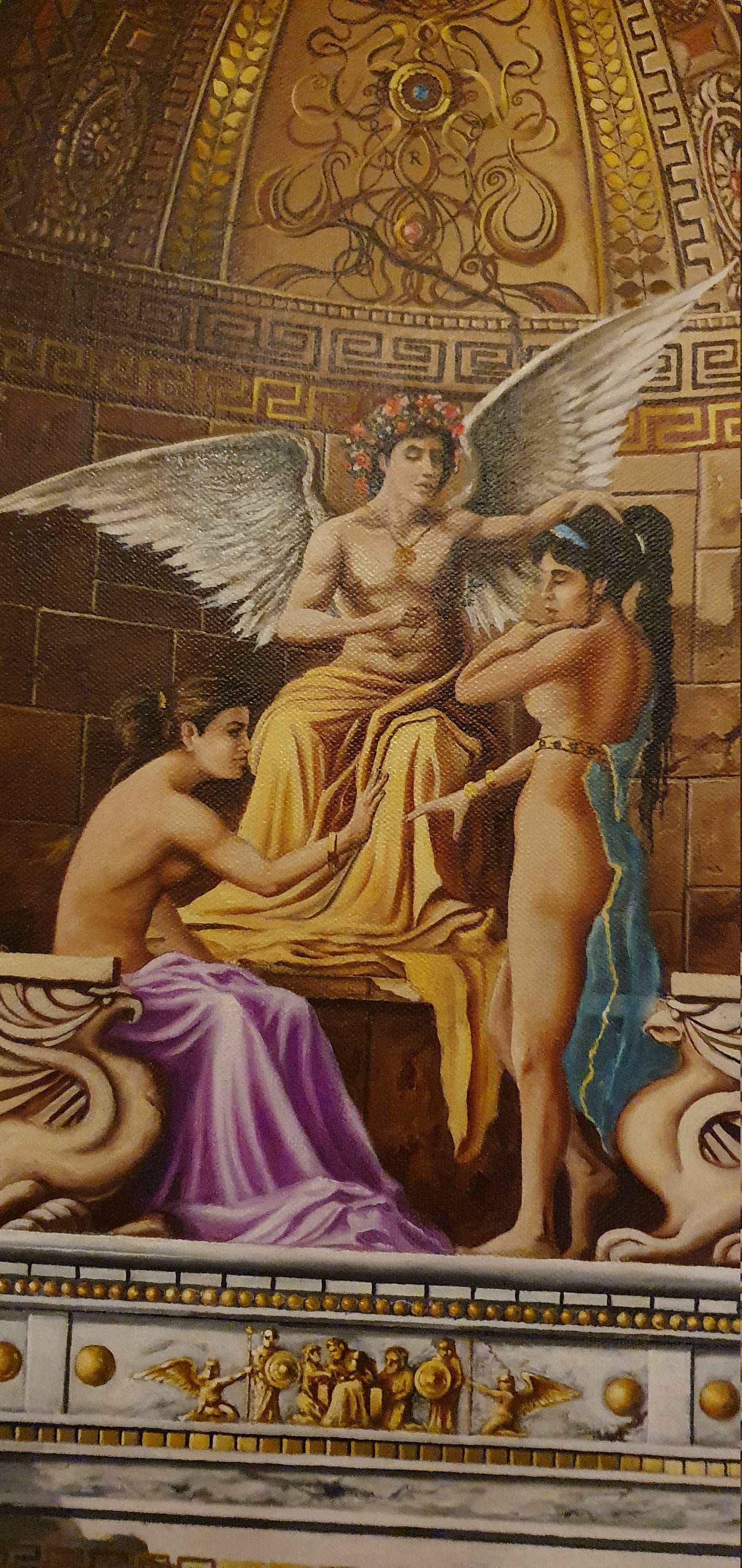 Greek Gods Painting | Giclée Fine art print from original oil painting| Contemporary art| home decoration | Ancient Greek Mythology Prints