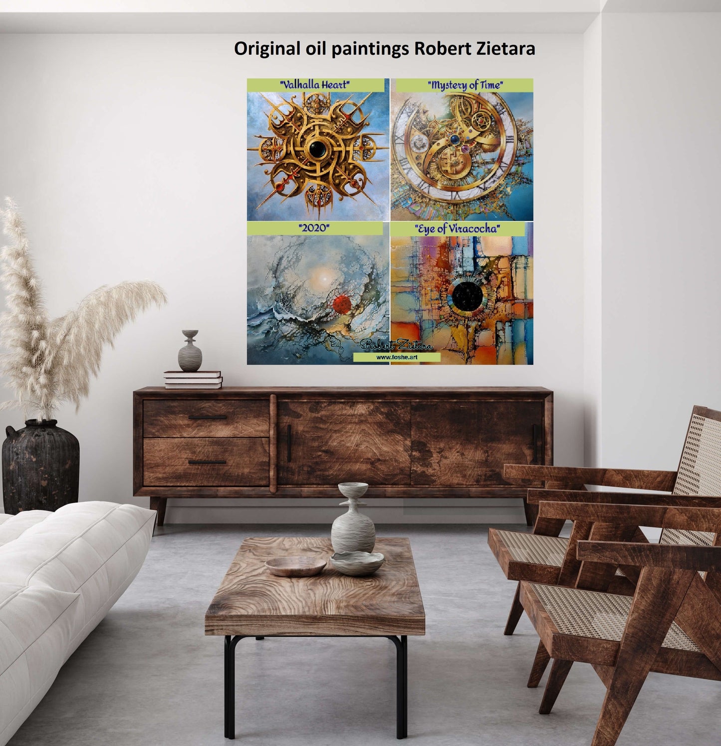 STREAM GIRL original oil on canvas framed painting home decoration gift idea for her modern art home decoration work art by Robert Zietara