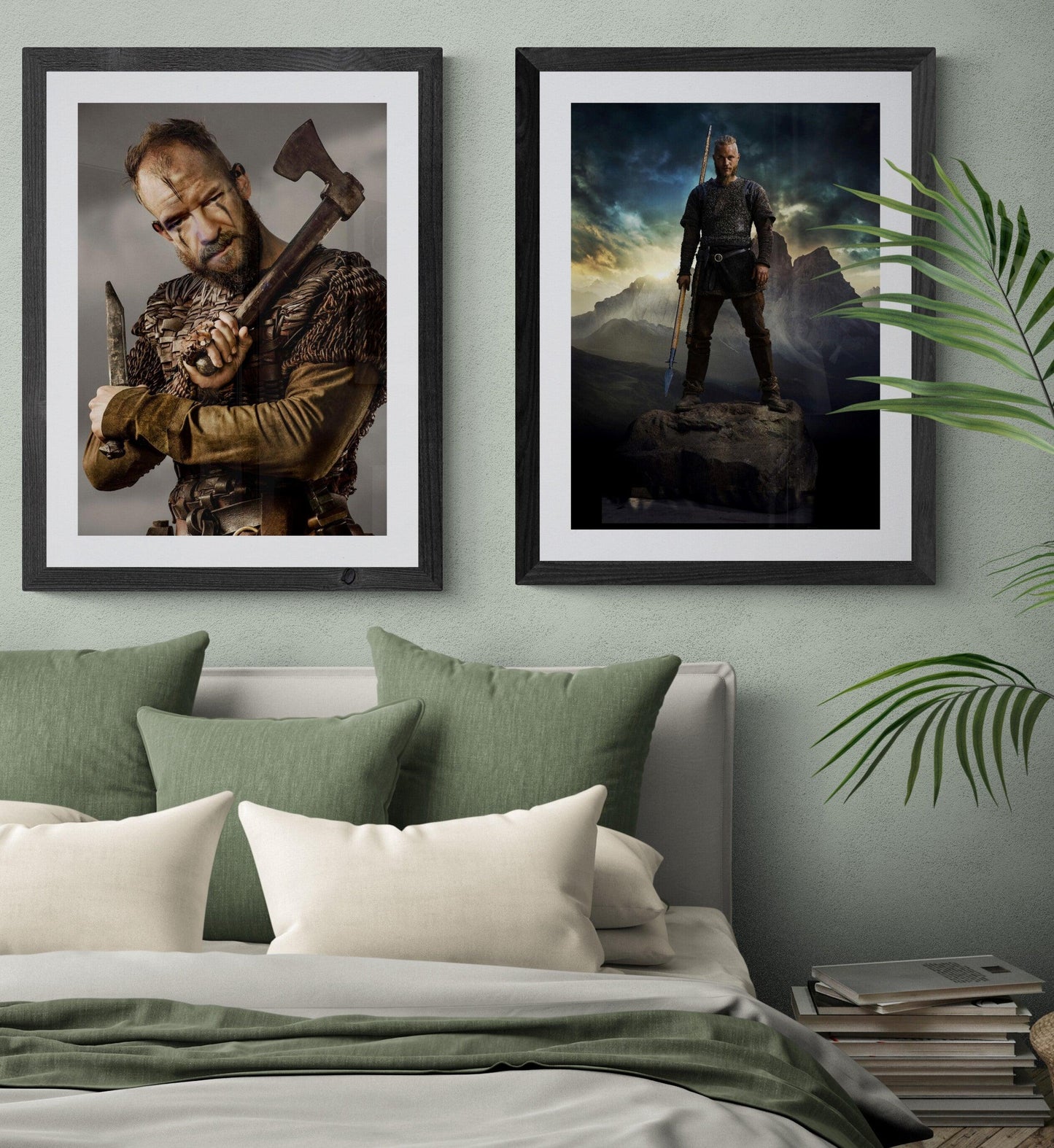 VIKING PORTRAIT Foshe Print ART