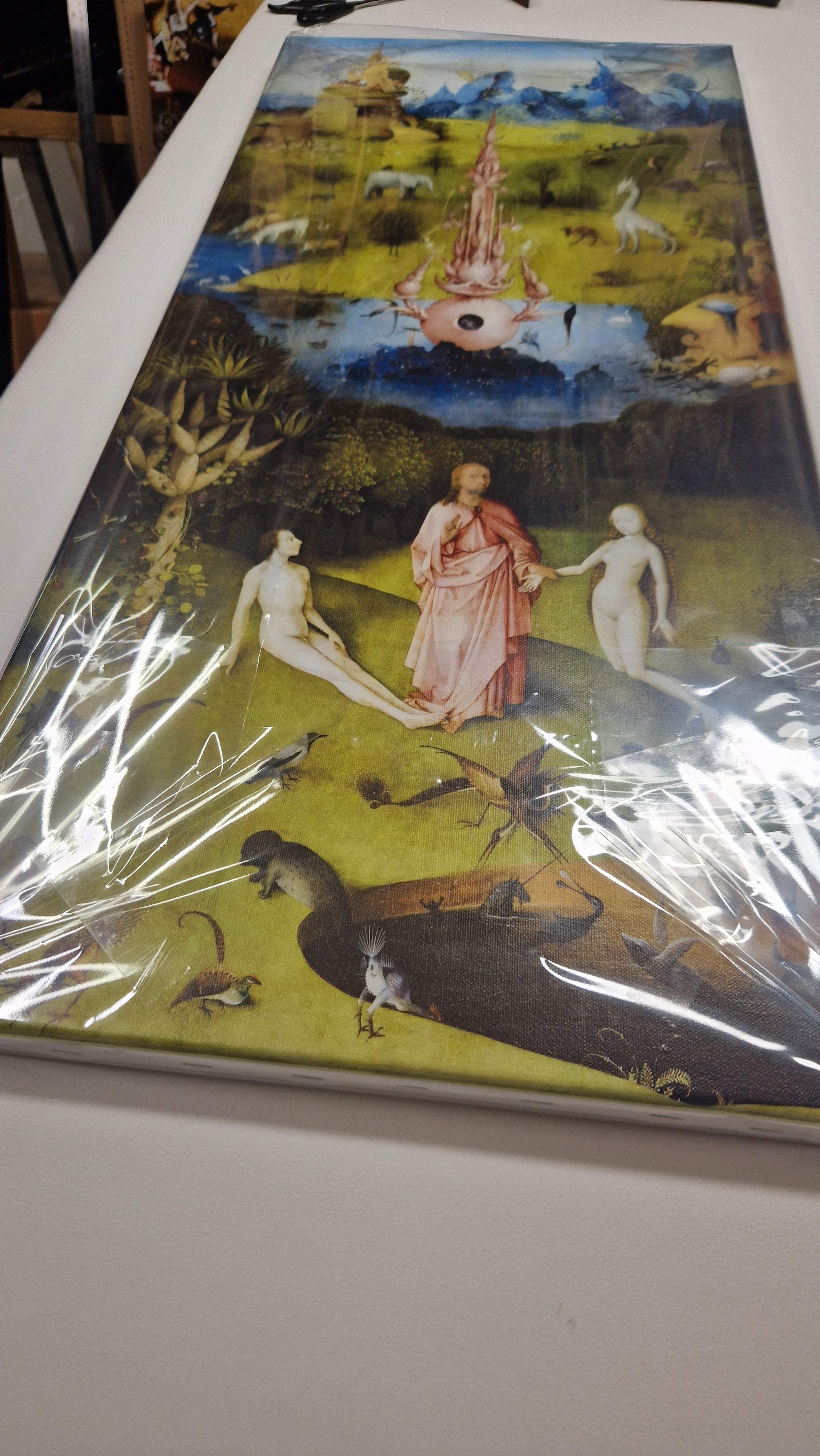 Garden of Earthly Delights (Triptych), Hieronymus Bosch 1490 Foshe ART