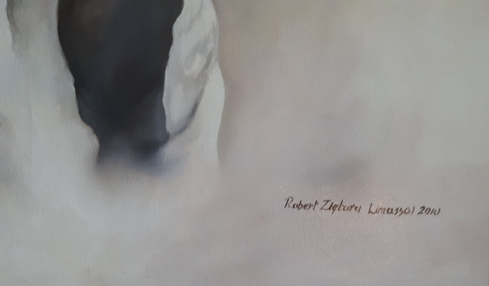 BEAUTY Fine Art Print from original oil painting |  Animal Print | White Horse Poster |Fine Art Print | Poster Print | Wall Art | Wall Print FOSHE ART