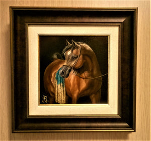 HORSE of YOUR HEART | fine art print from original oil painting | horse photo| equestrian print | equestrian decor | High Definition Print