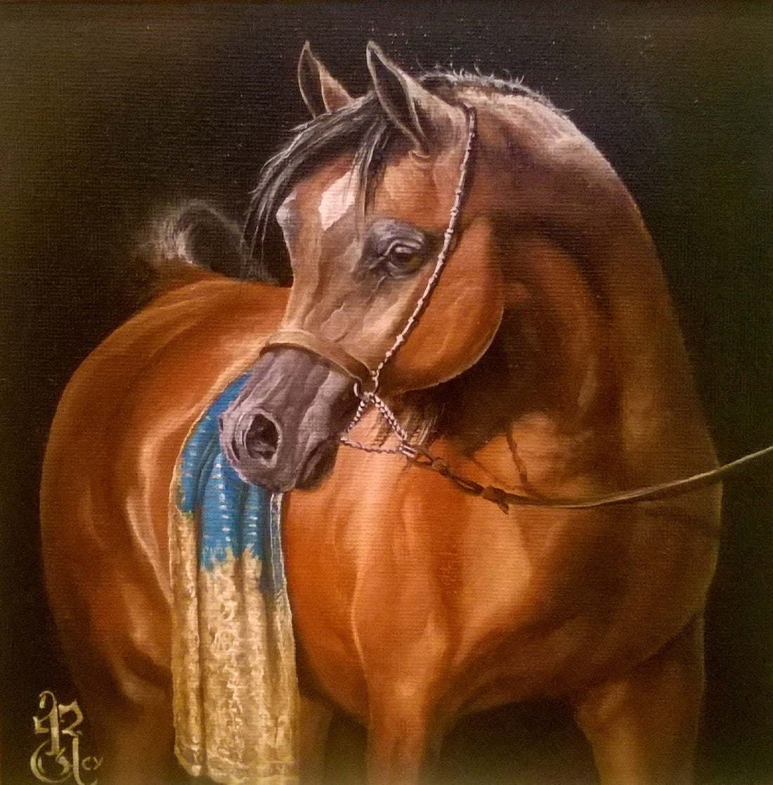 HORSE of YOUR HEART | fine art print from original oil painting | horse photo| equestrian print | equestrian decor | High Definition Print FOSHE ART