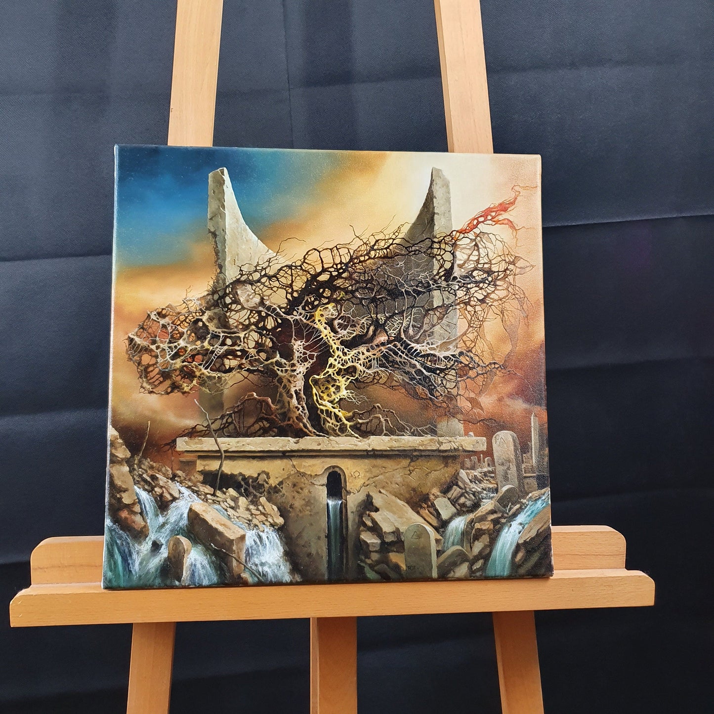 Tree of life, Giclée canvas print, Heavyweight paper / real art canvas, Print on canvas FOSHE ART