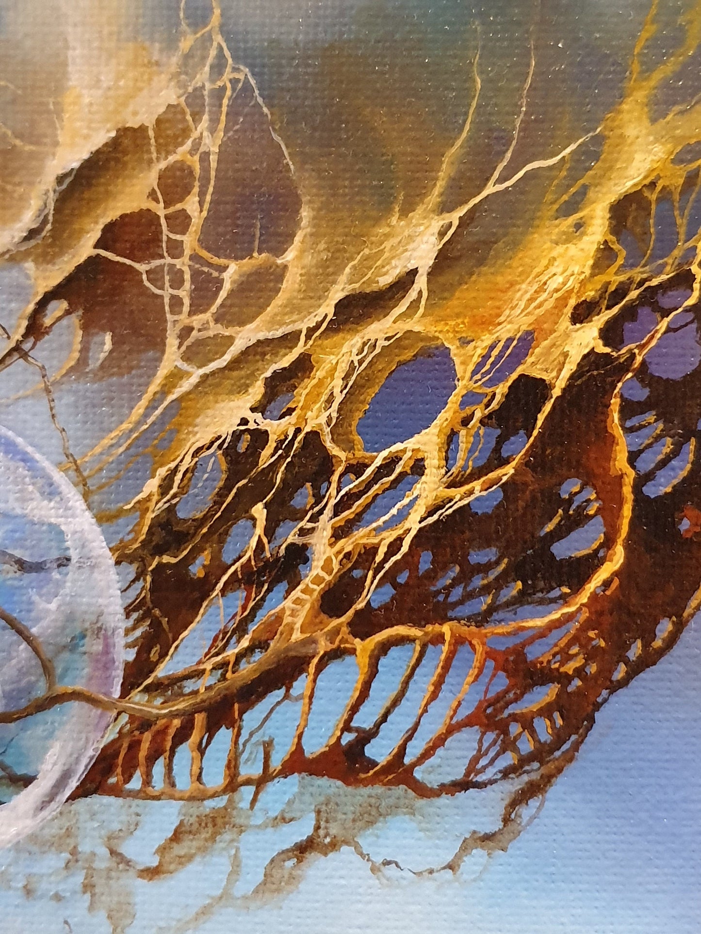 BUBBLE DREAM  | Giclée canvas print from original oil painting of Robert Zietara | Modern home decoration | Gift idea for surreal art lovers FOSHE ART