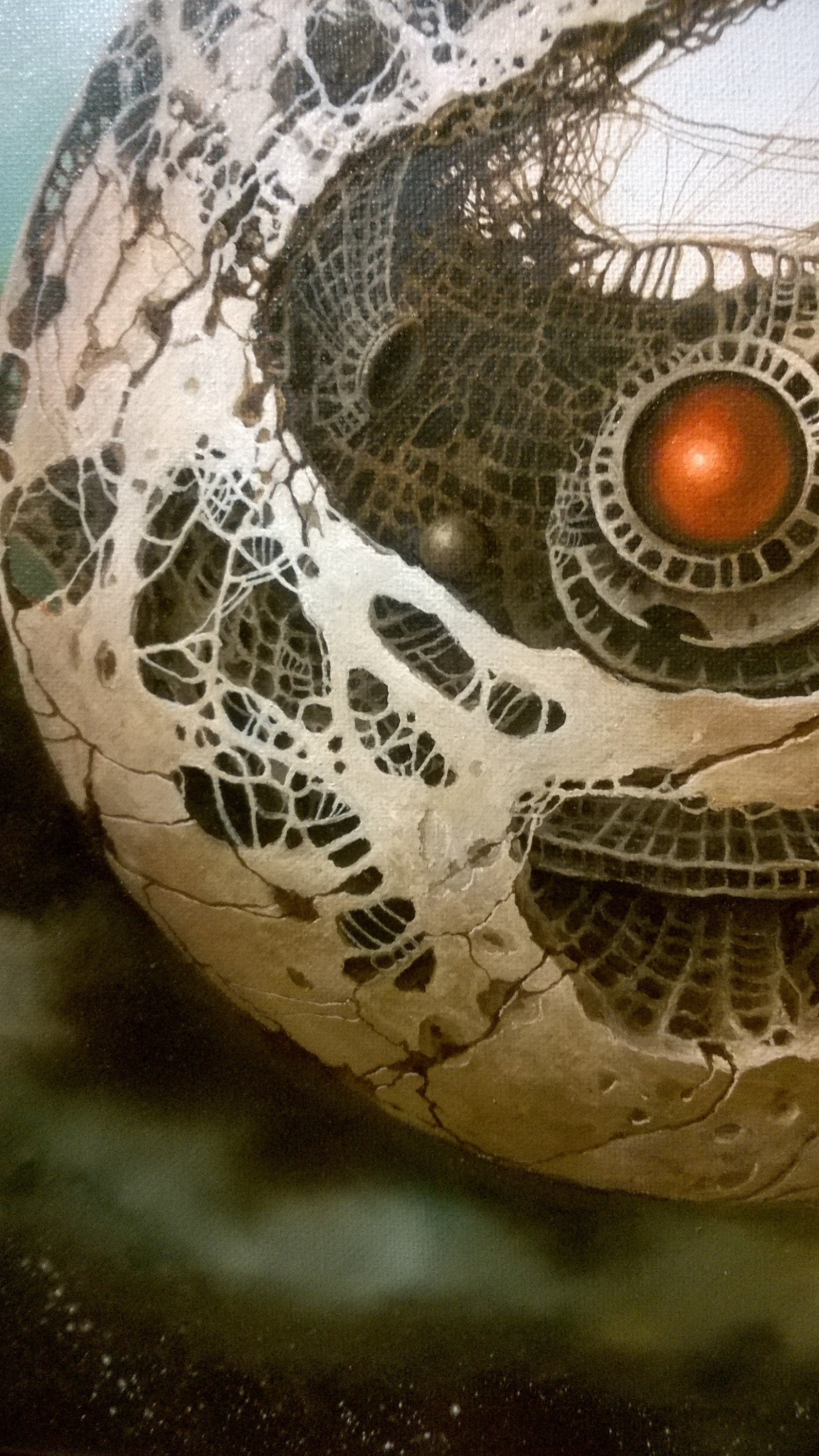 SECRET IN the SKY  | Giclée canvas print from original oil painting of Robert Zietara | Modern home decoration | Gift for surreal art lovers FOSHE ART