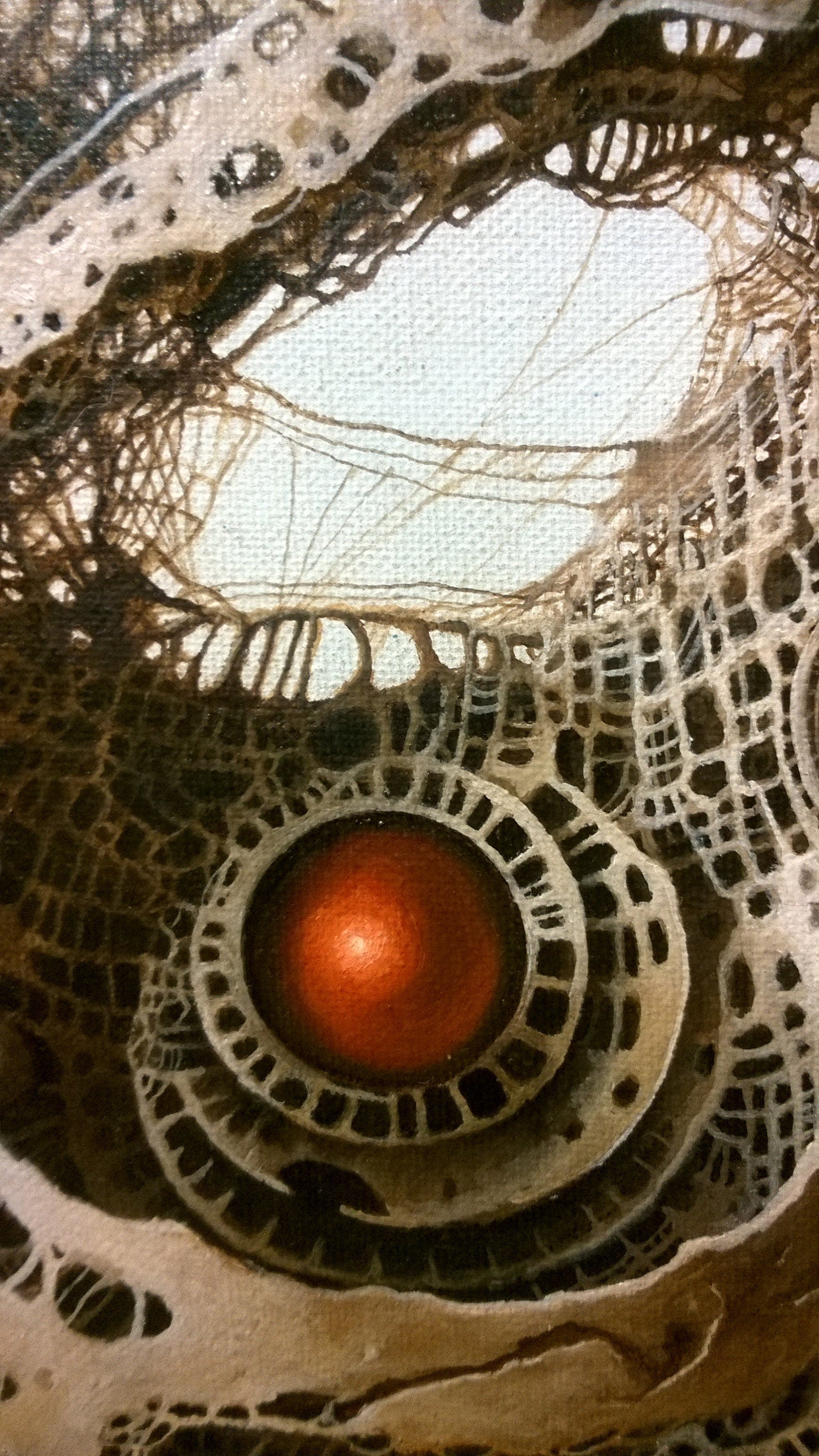 SECRET IN the SKY  | Giclée canvas print from original oil painting of Robert Zietara | Modern home decoration | Gift for surreal art lovers FOSHE ART