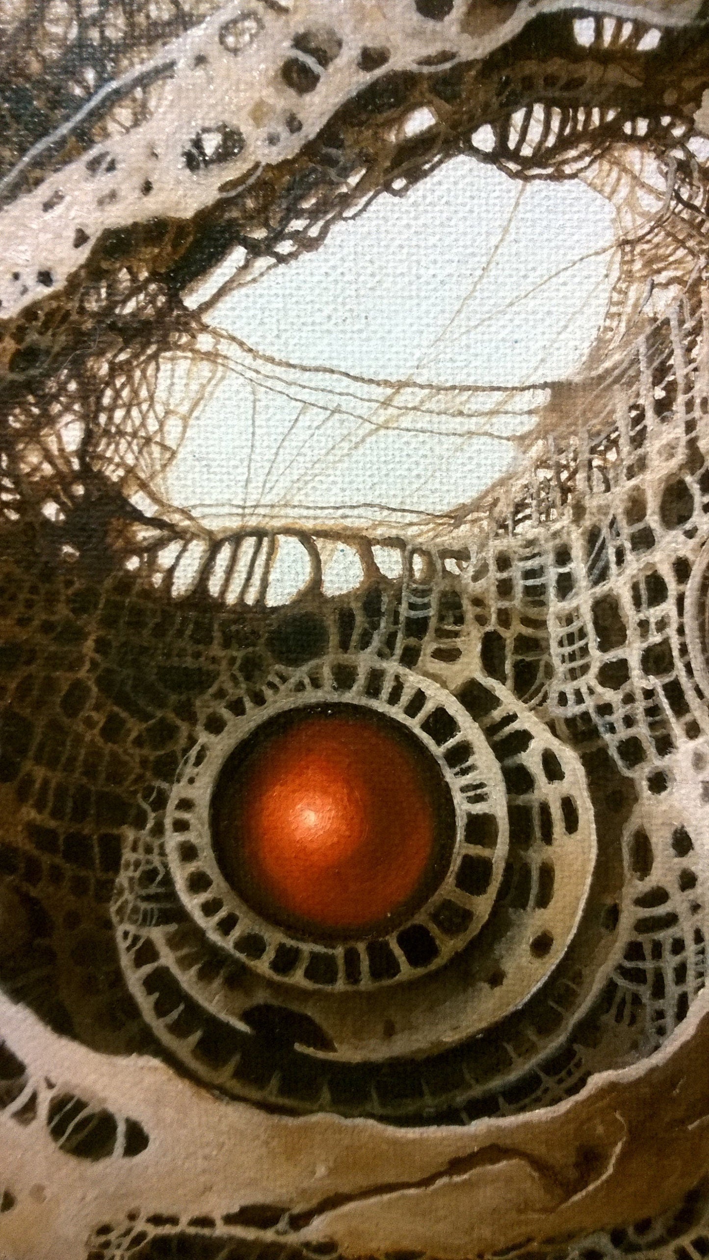 SECRET IN the SKY  | Giclée canvas print from original oil painting of Robert Zietara | Modern home decoration | Gift for surreal art lovers FOSHE ART