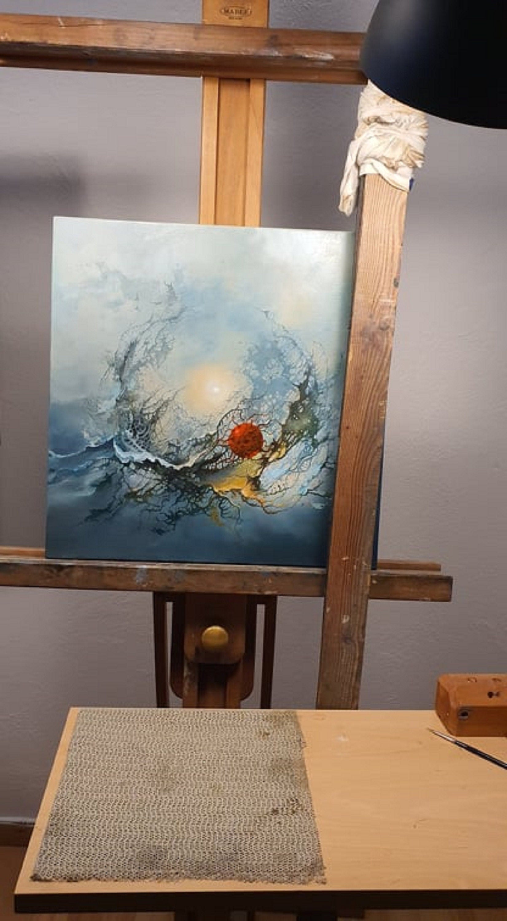 Surreal Oil Painting Giclée Art Print | Modern Home Decor FOSHE ART