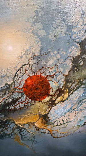 2020 | Art Prints from original oil painting | Robert Zietara | Modern home decoration | Gift idea | surreal art lovers | COVID art FOSHE ART