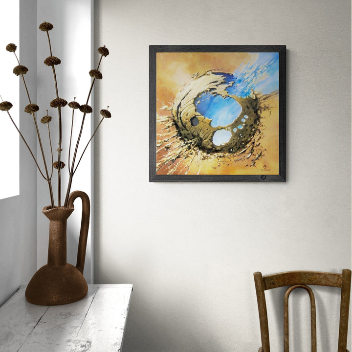 EVENT HORIZON  | PREMIUM canvas print of original painting by Robert Zietara  | Masterpiece of Modern art | Famous Painting FOSHE ART