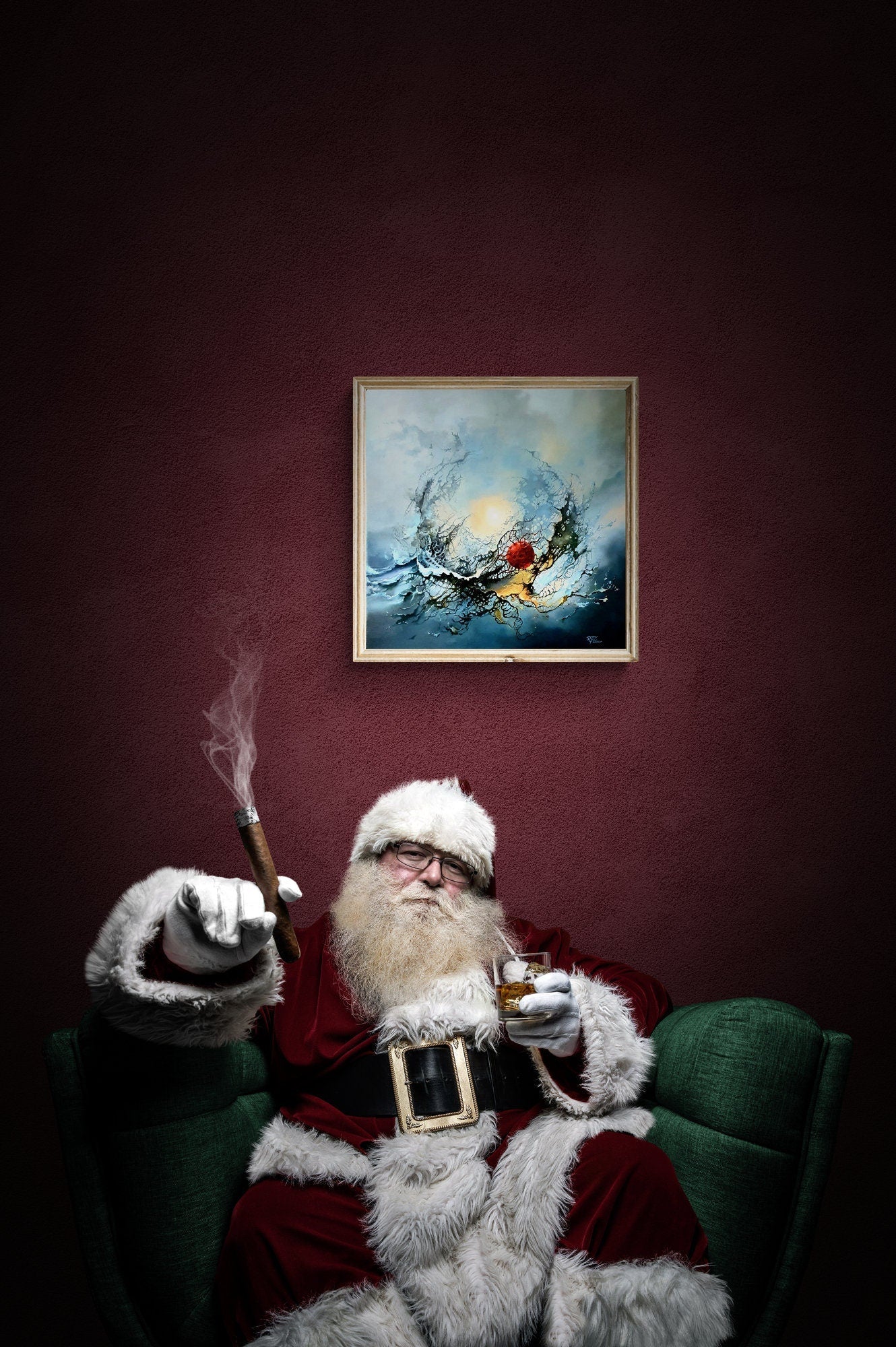 2020 | Art Prints from original oil painting | Robert Zietara | Modern home decoration | Gift idea | surreal art lovers | COVID art FOSHE ART