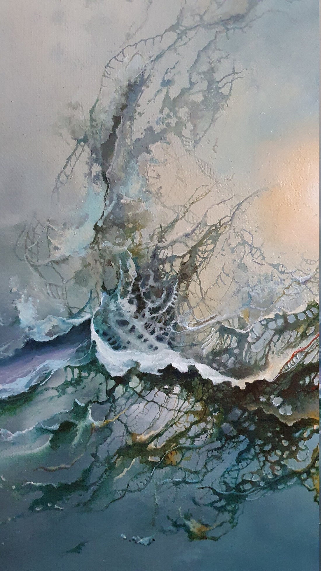 2020 | Giclee canvas print of original painting | Vision Wall Art | New reality | New Normal FOSHE ART