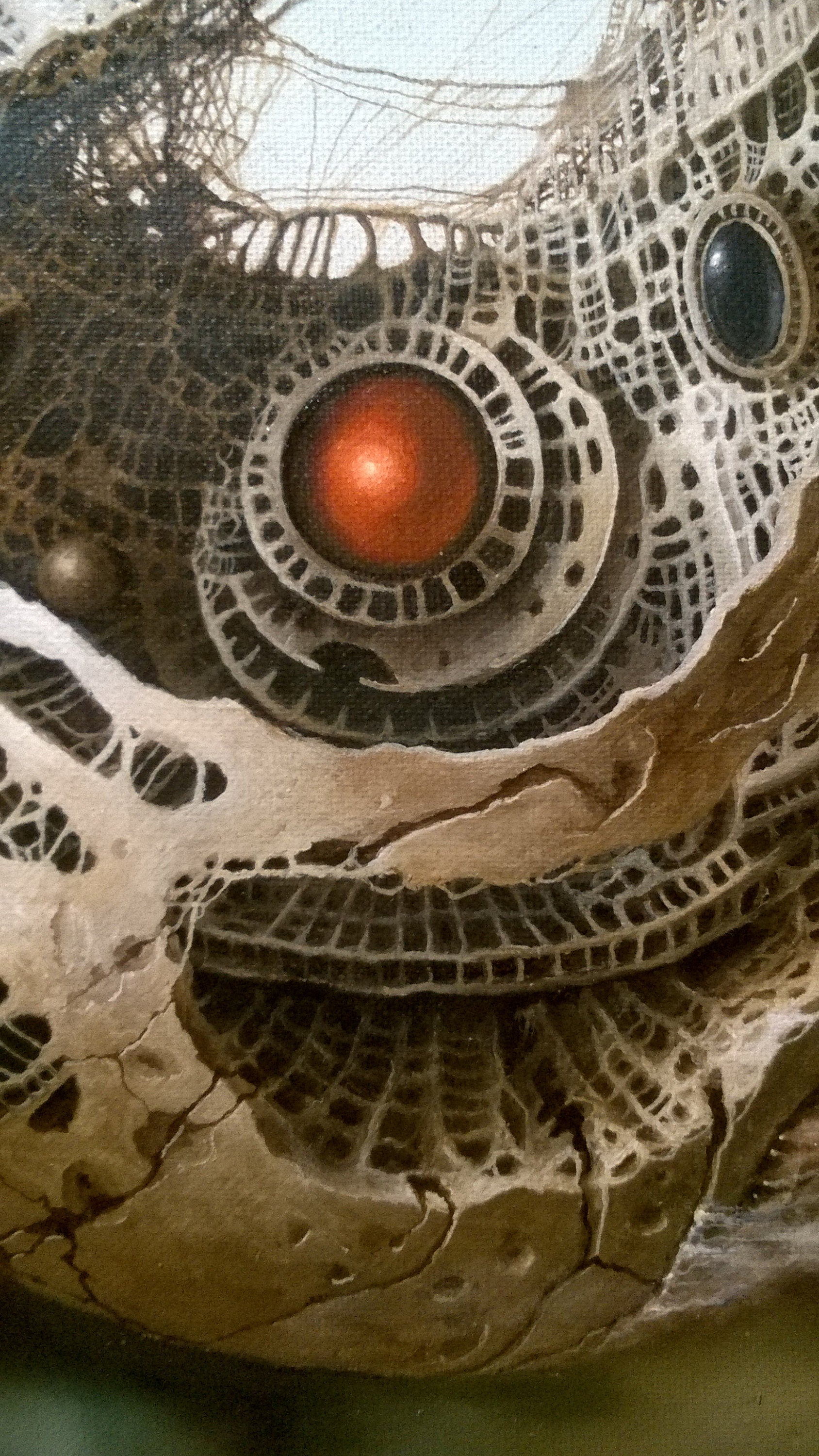 SECRET IN the SKY | Giclée Art Print from original oil painting signed by artist | Modern home decoration | Surrealist print | luxury gift FOSHE ART