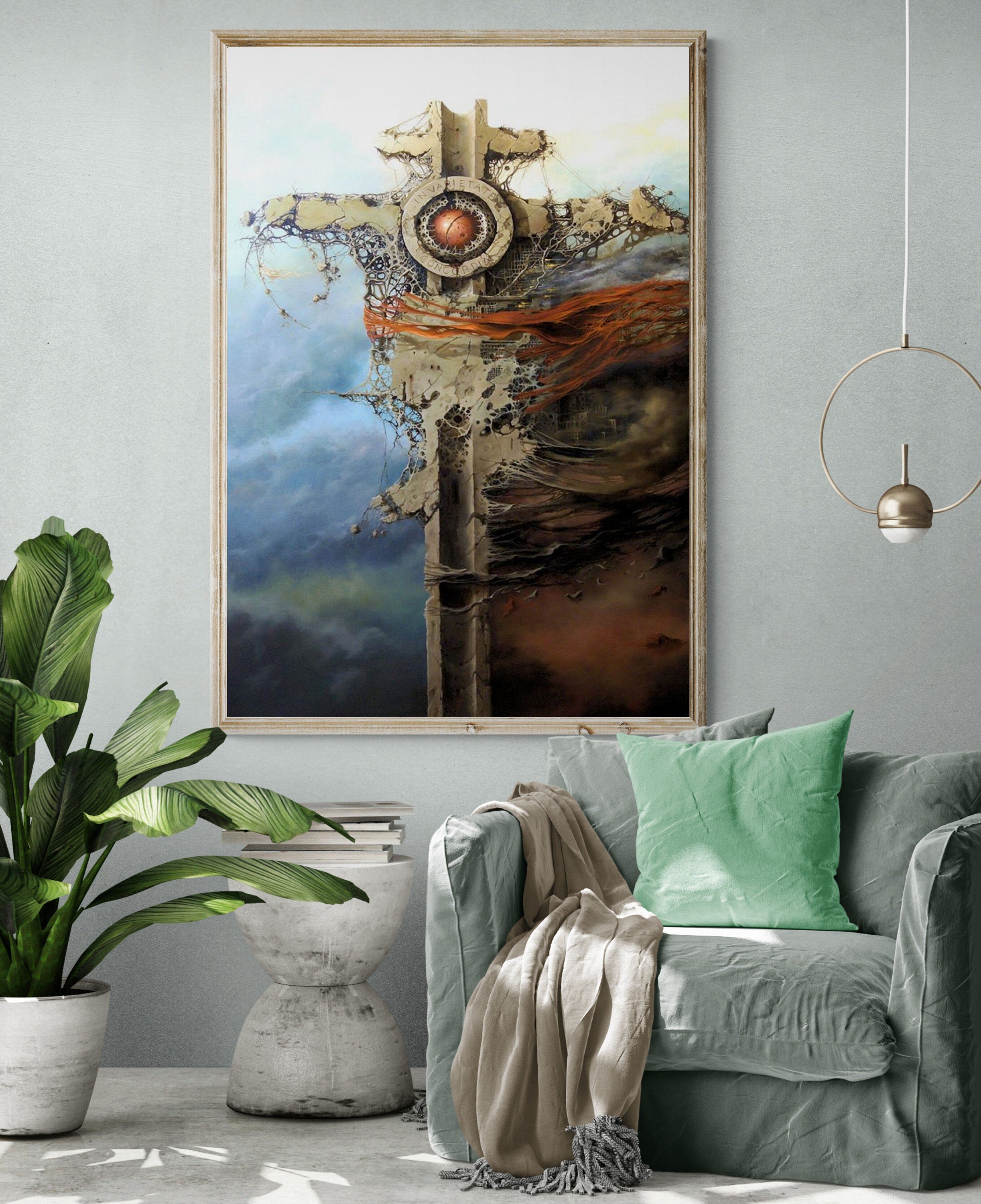 Europa Surreal Giclée Print, Hahnemühle Fine Art Paper FOSHE ART