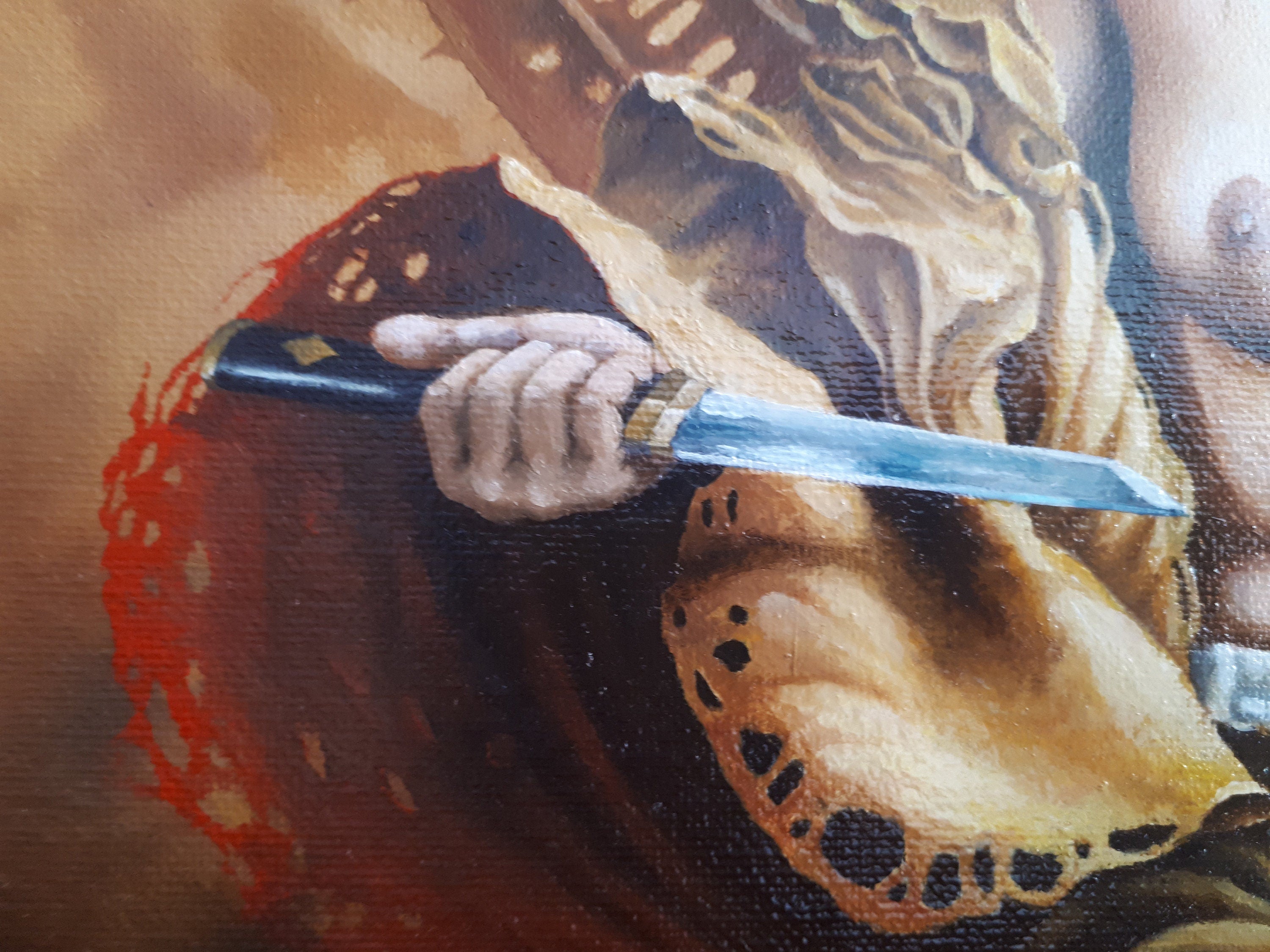 Nude Japanese Girl Canvas Print | Original Woman Portrait Art, Asian Modern Wall Decor, Unique Home Art, Gift Idea