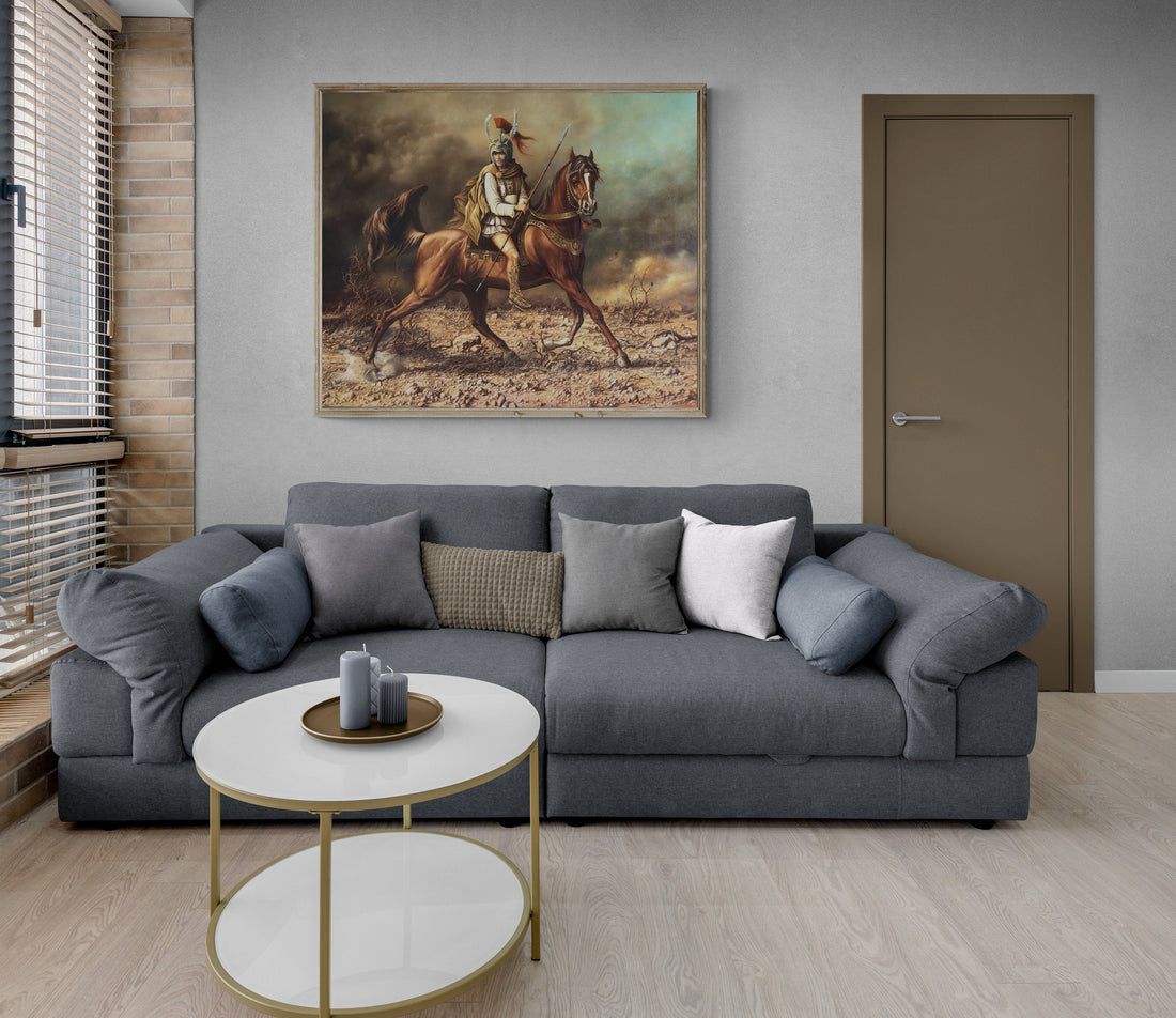 Alexander Art Print, Hand Finished 3D Giclée Canvas FOSHE ART