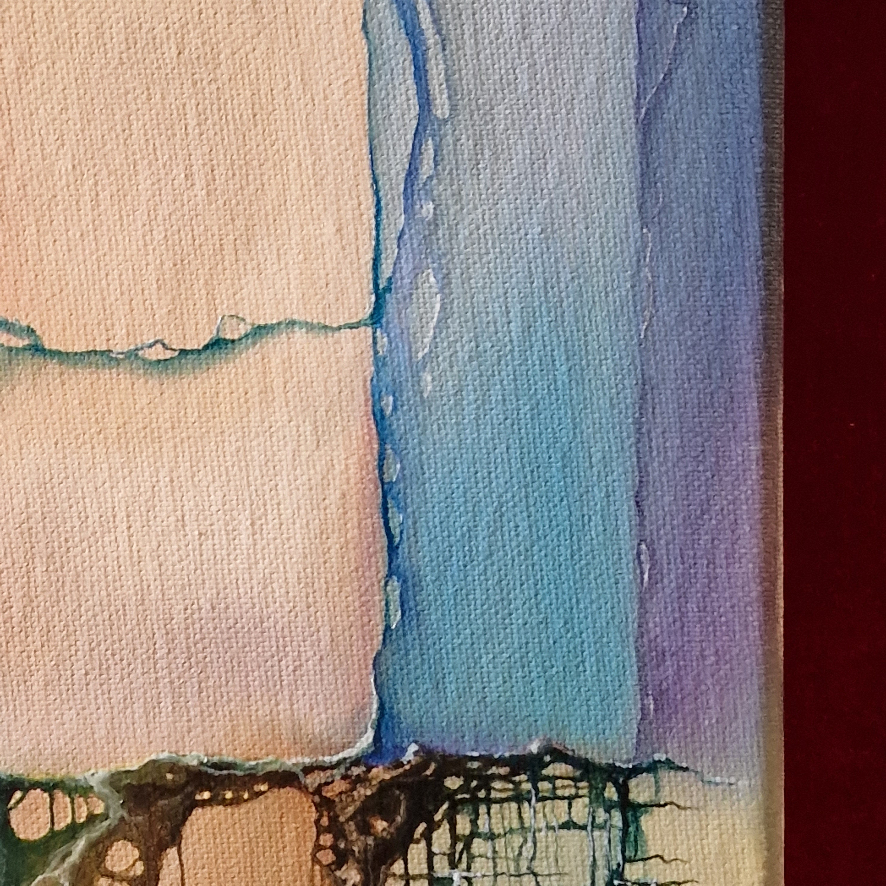 EYE OF VIRACOCHA Abstract painting, Art Prints from oil painting, Home decore FOSHE ART