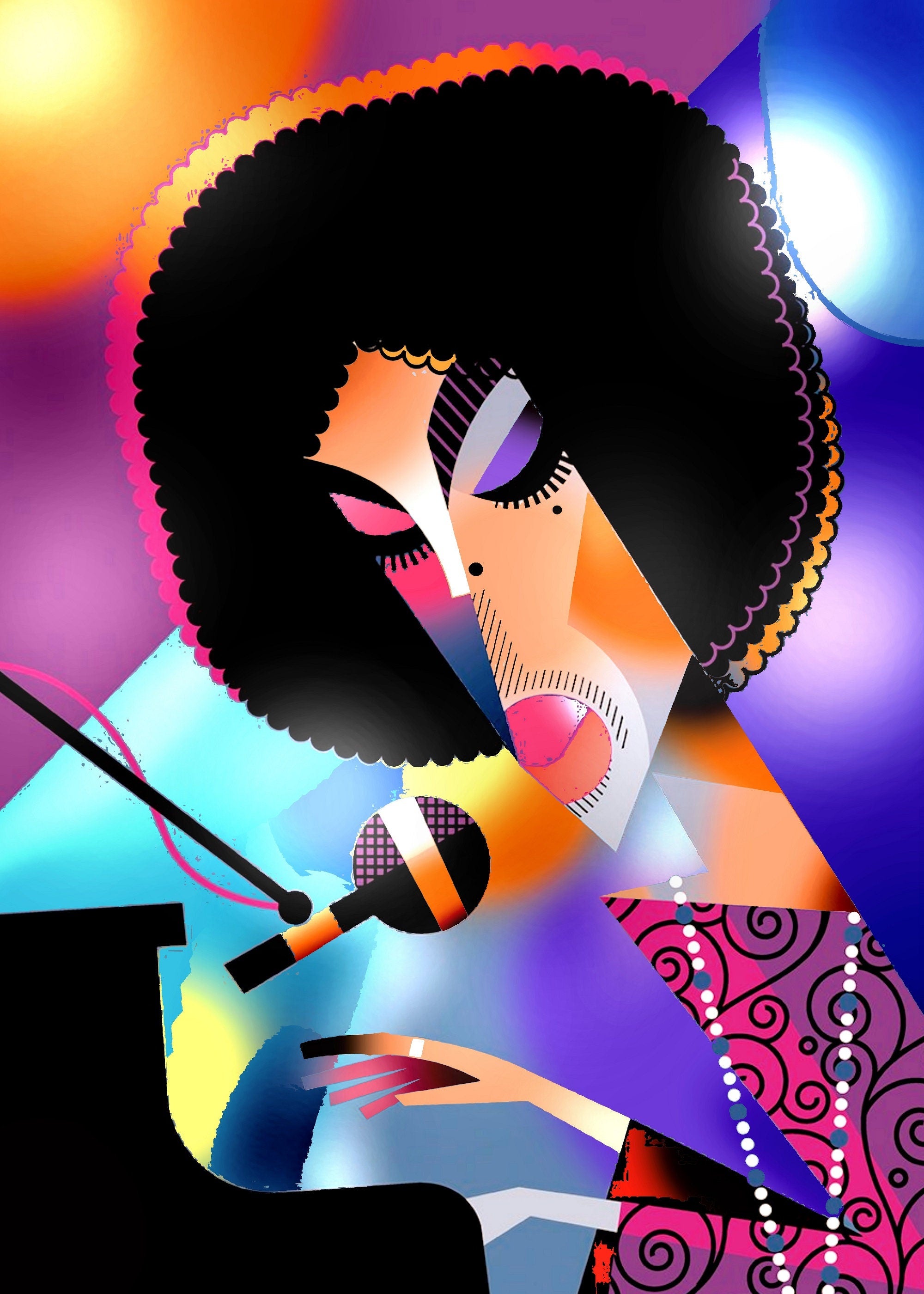 Prince Poster & Wall Art, Music, Icon, Pop, Rock, Purple Rain, Art Prints, Giclee Prints, Wall Decor,