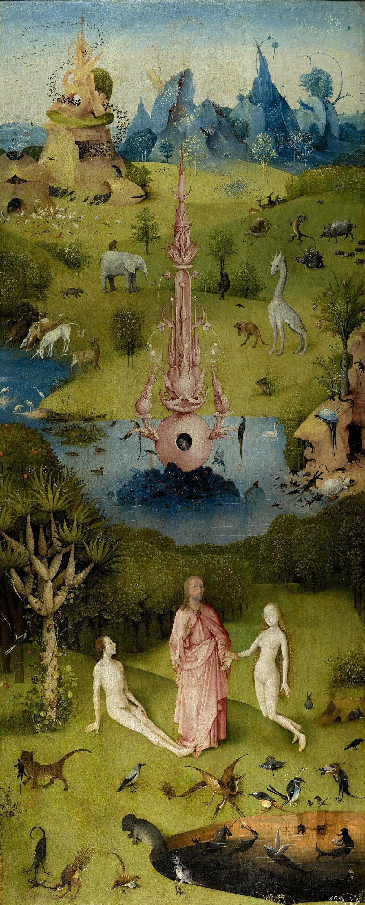 Bosch "Garden of Earthly Delights" Reproduction: Hahnemühle Art Print FOSHE ART