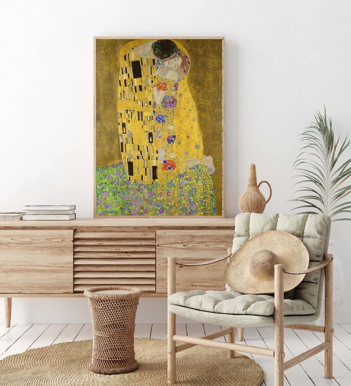 The Kiss Gustav Klimt Print, Gustav Klimt Painting, Fine Art, Klimt Reproduction, Klimt The Kiss, Famous Painting