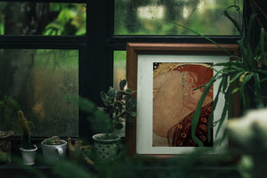 GUSTAV KLIMT Danae (1908), Art nouveau print on canvas, large wall art, famous art Klimt poster, Klimt painting, gift for him, reproduction