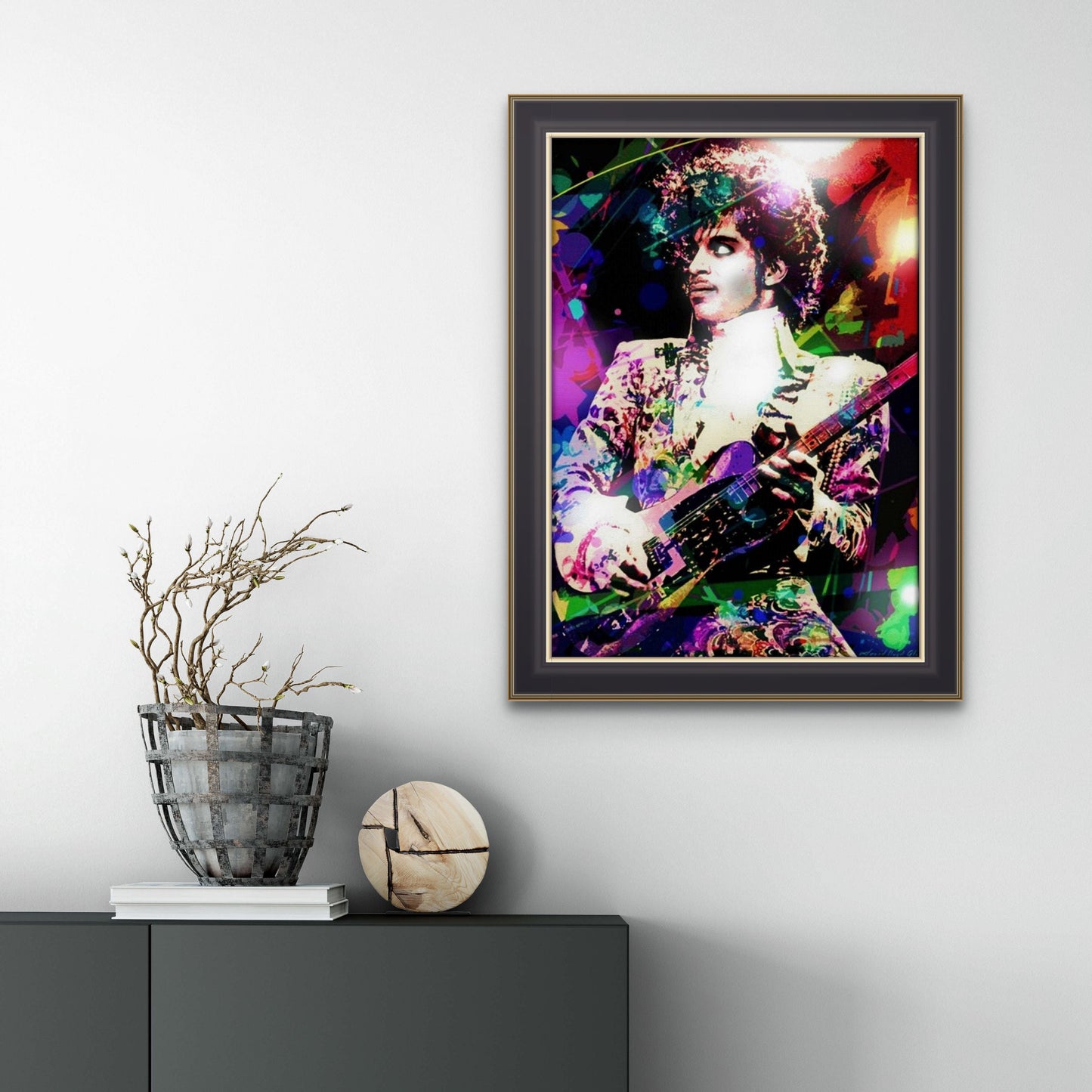 Prince Poster & Wall Art, Music, Icon, Pop, Rock, Purple Rain, Art Prints, Giclee Prints, Wall Decor,