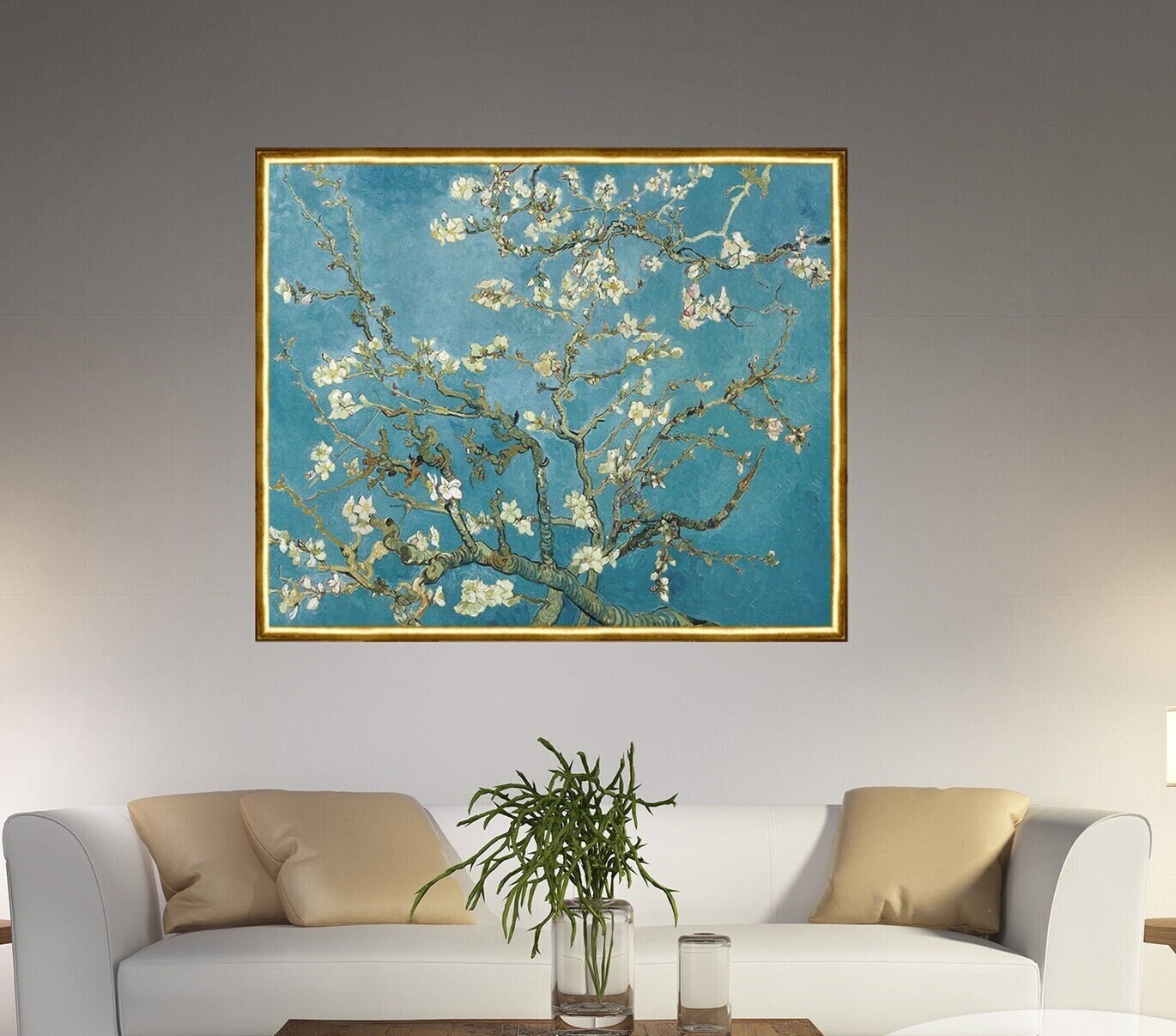 Vincent van Gogh – Almond Blossom Giclee Fine Art Print Giclee Paper / Canvas Prints, Poster or 3D Hand Finished Premium Print