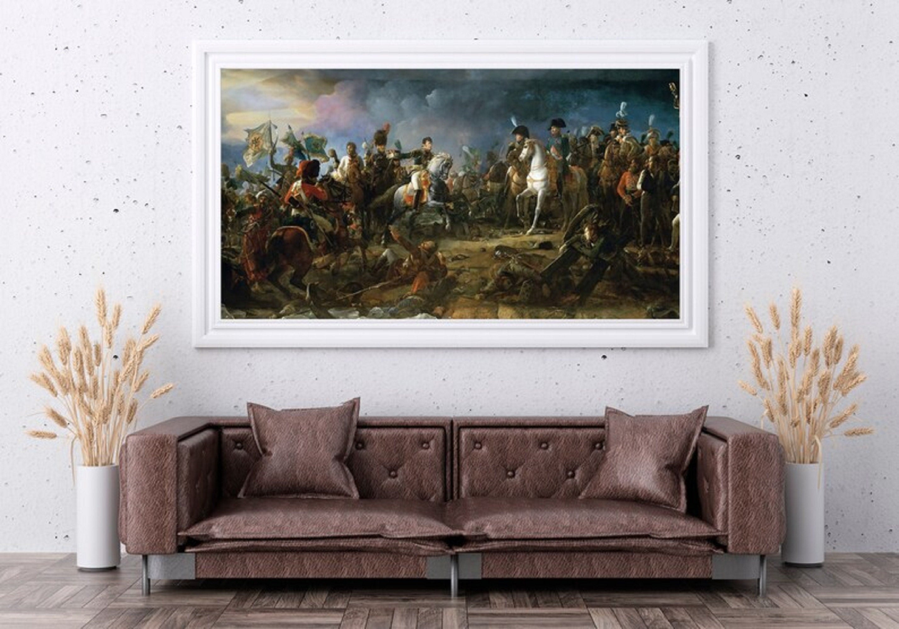 Battle of Austerlitz Fine Art Print – Napoleon, Giclee Archival Poster FOSHE ART