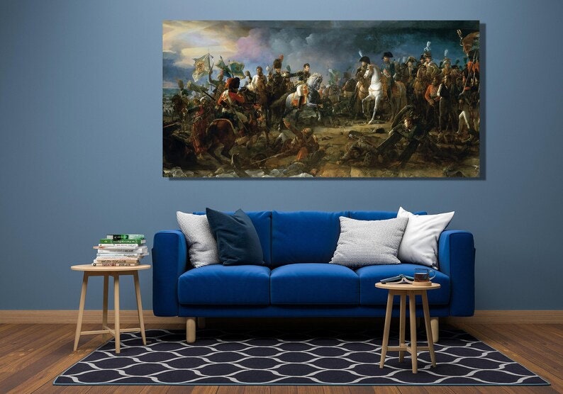Battle of Austerlitz Fine Art Print – Napoleon, Giclee Archival Poster FOSHE ART