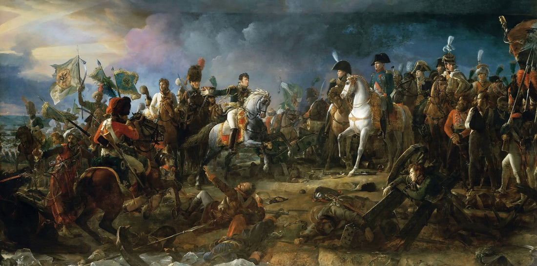 Battle of Austerlitz Fine Art Print – Napoleon, Giclee Archival Poster FOSHE ART