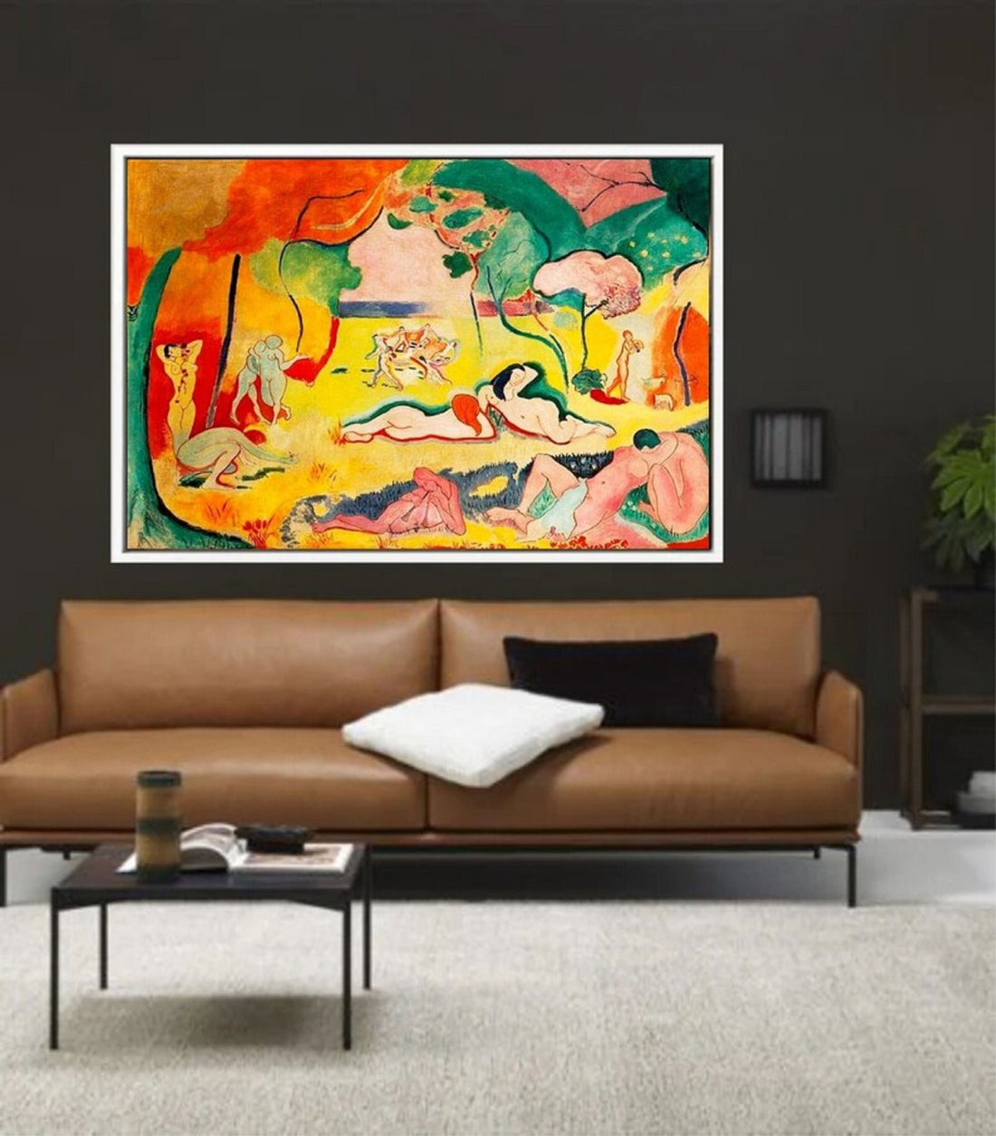Henri Matisse, Le Bonheur De Vivre,The Joy Of Life,Large Wall ArtPaper / Canvas Prints, Poster or 3D Hand Finished Premium Print