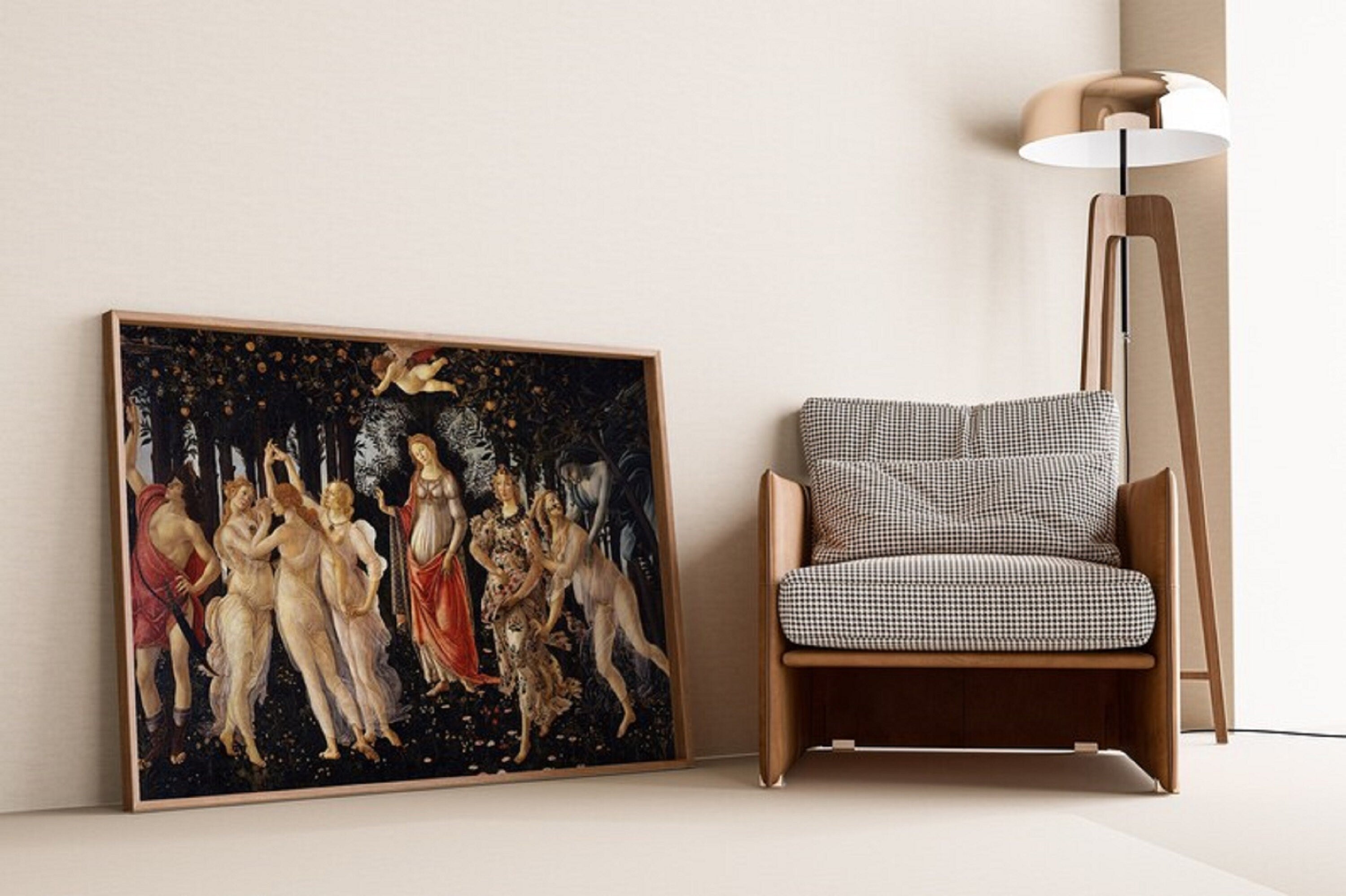 La Primavera Art Print | Botticelli’s Renaissance Masterpiece on Premium Heavyweight Paper | Museum-Quality Poster | original large art FOSHE ART