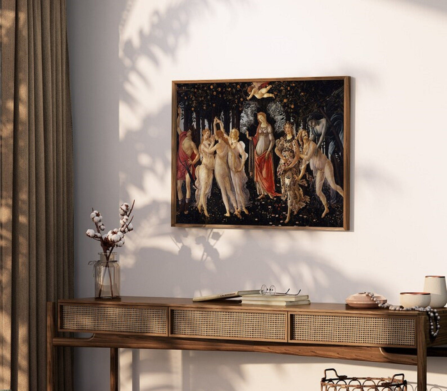 La Primavera Art Print | Botticelli’s Renaissance Masterpiece on Premium Heavyweight Paper | Museum-Quality Poster | original large art FOSHE ART