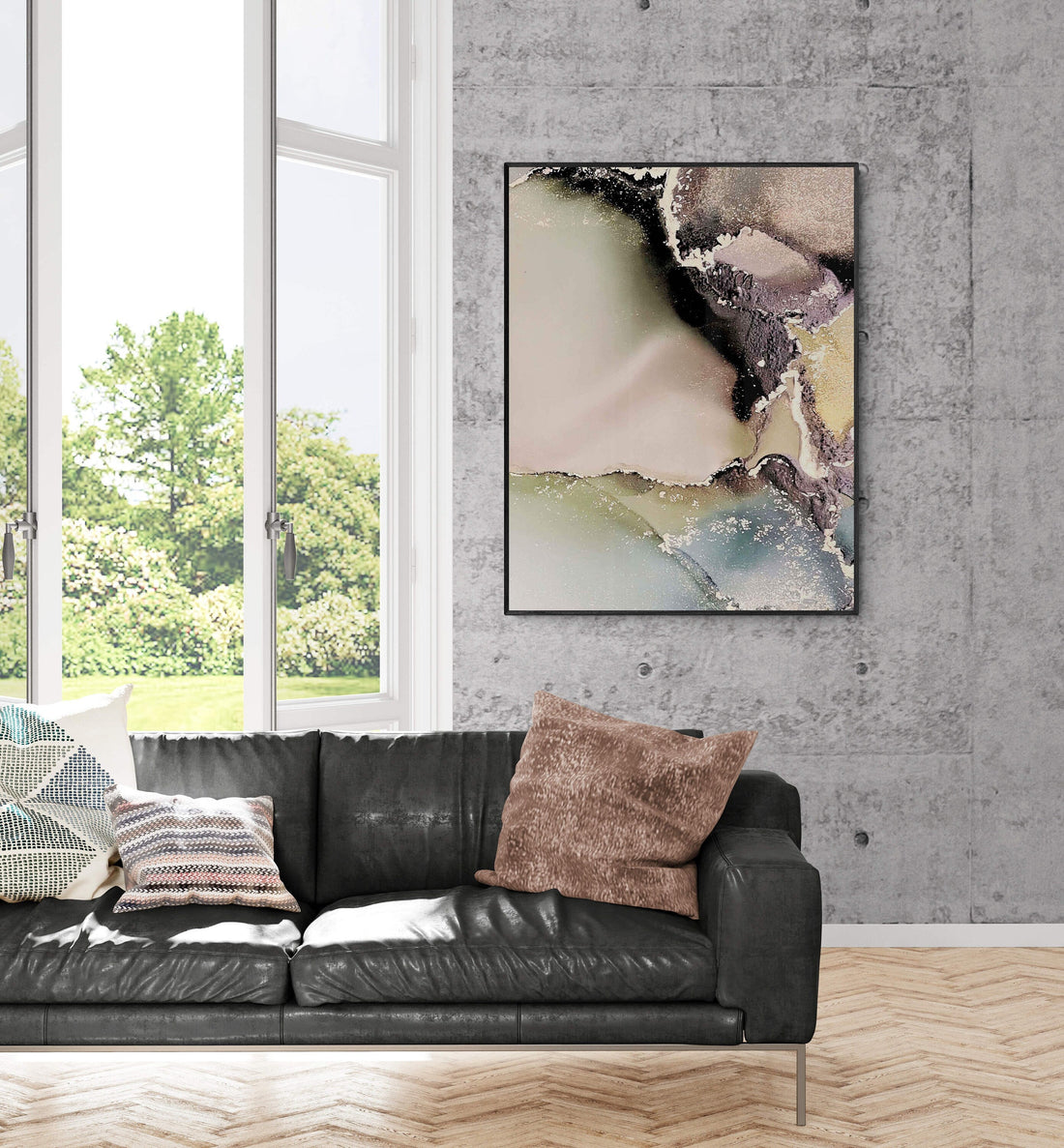 ERARTHBOUND, original alcohol ink abstract Art Prints, Minimalist Art Prints, Giclee Premium Prints FOSHE ART