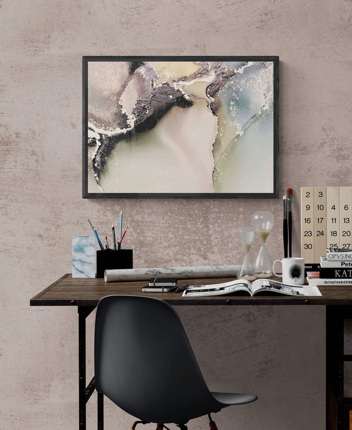 ERARTHBOUND, original alcohol ink abstract Art Prints, Minimalist Art Prints, Giclee Premium Prints FOSHE ART