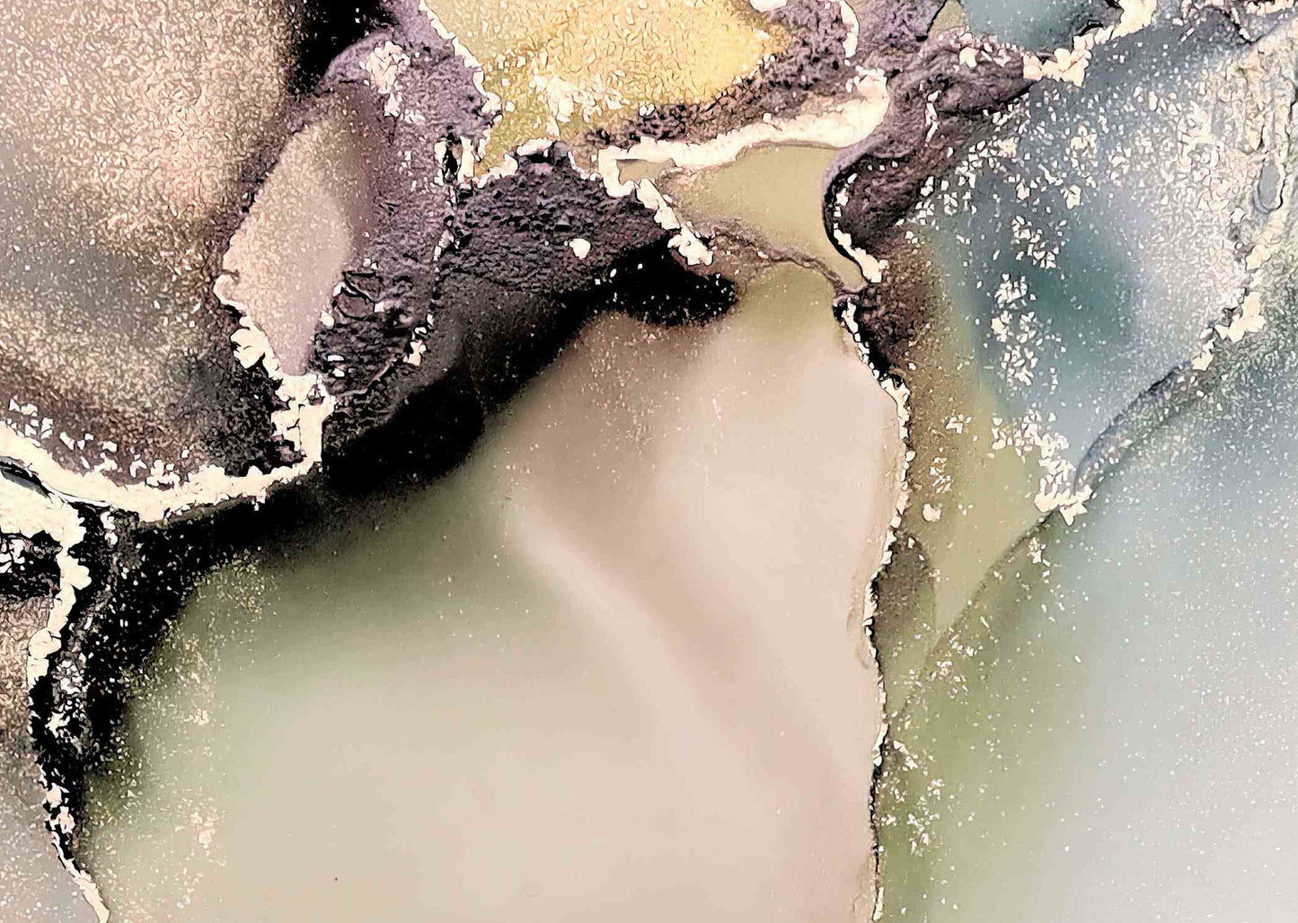 ERARTHBOUND, original alcohol ink abstract Art Prints, Minimalist Art Prints, Giclee Premium Prints FOSHE ART