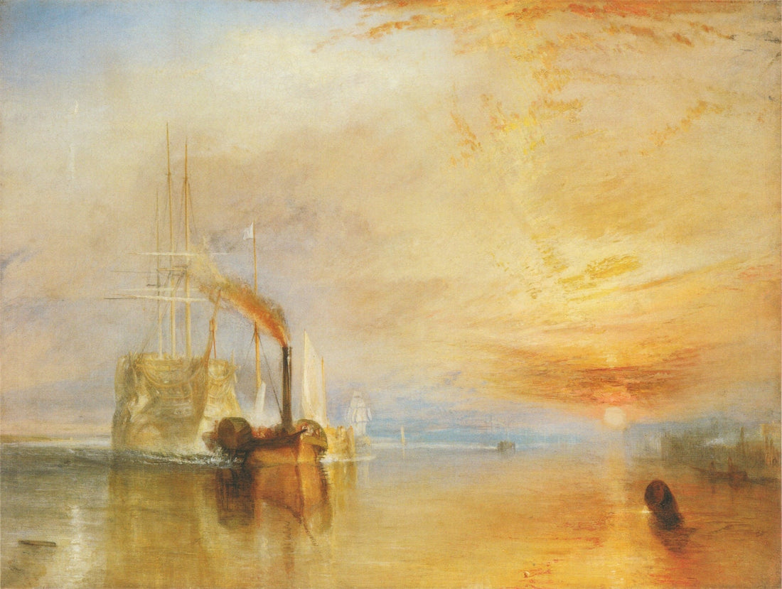Turner's Fighting Temeraire Giclee Print: Maritime History Wall Art FOSHE ART