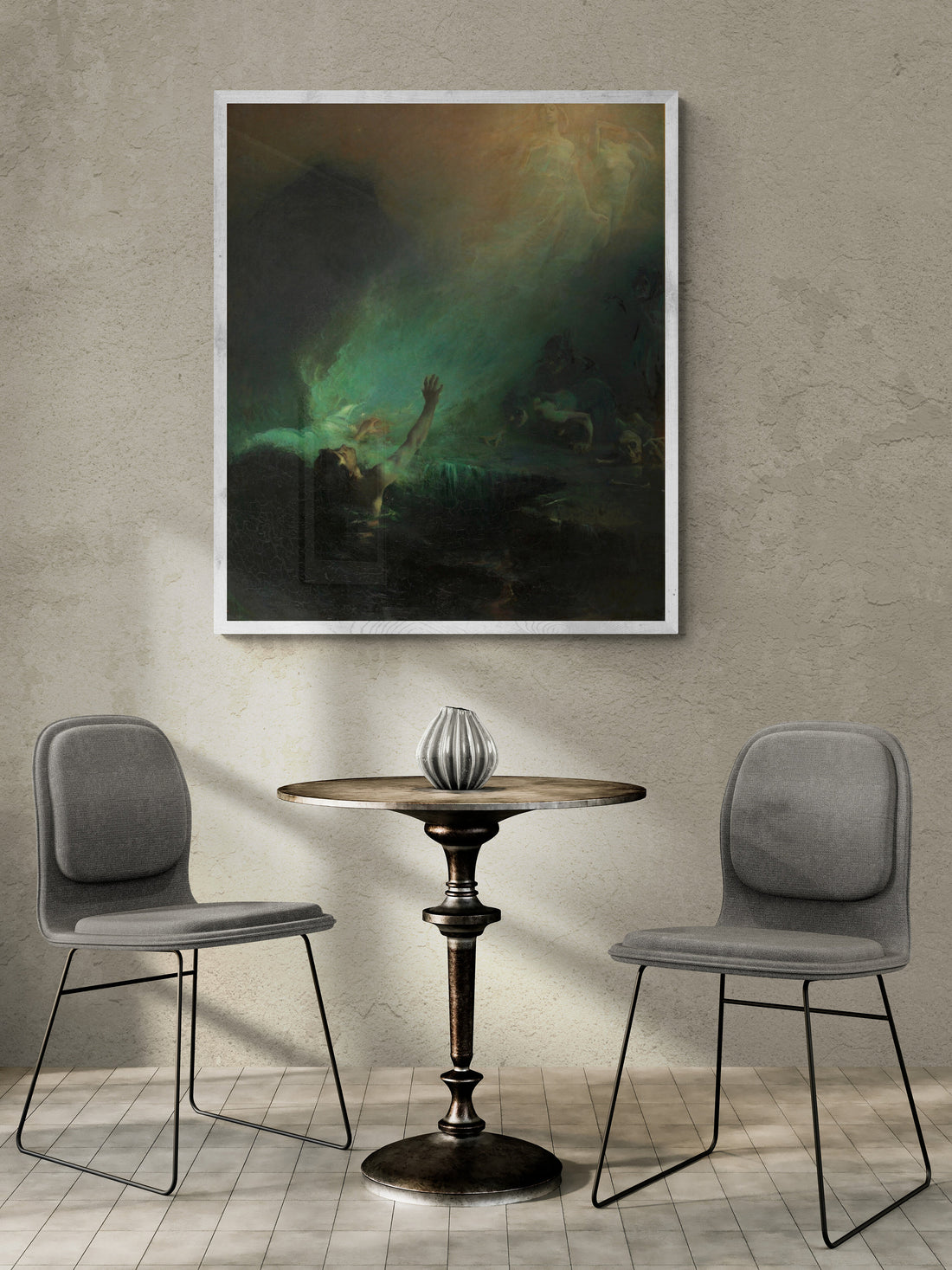 Mystical Mermaids: John Longstaff’s ‘The Sirens’ Art Print Reproduction, Museum Poster, Giclée Art, Canvas, Poster, Premium Art