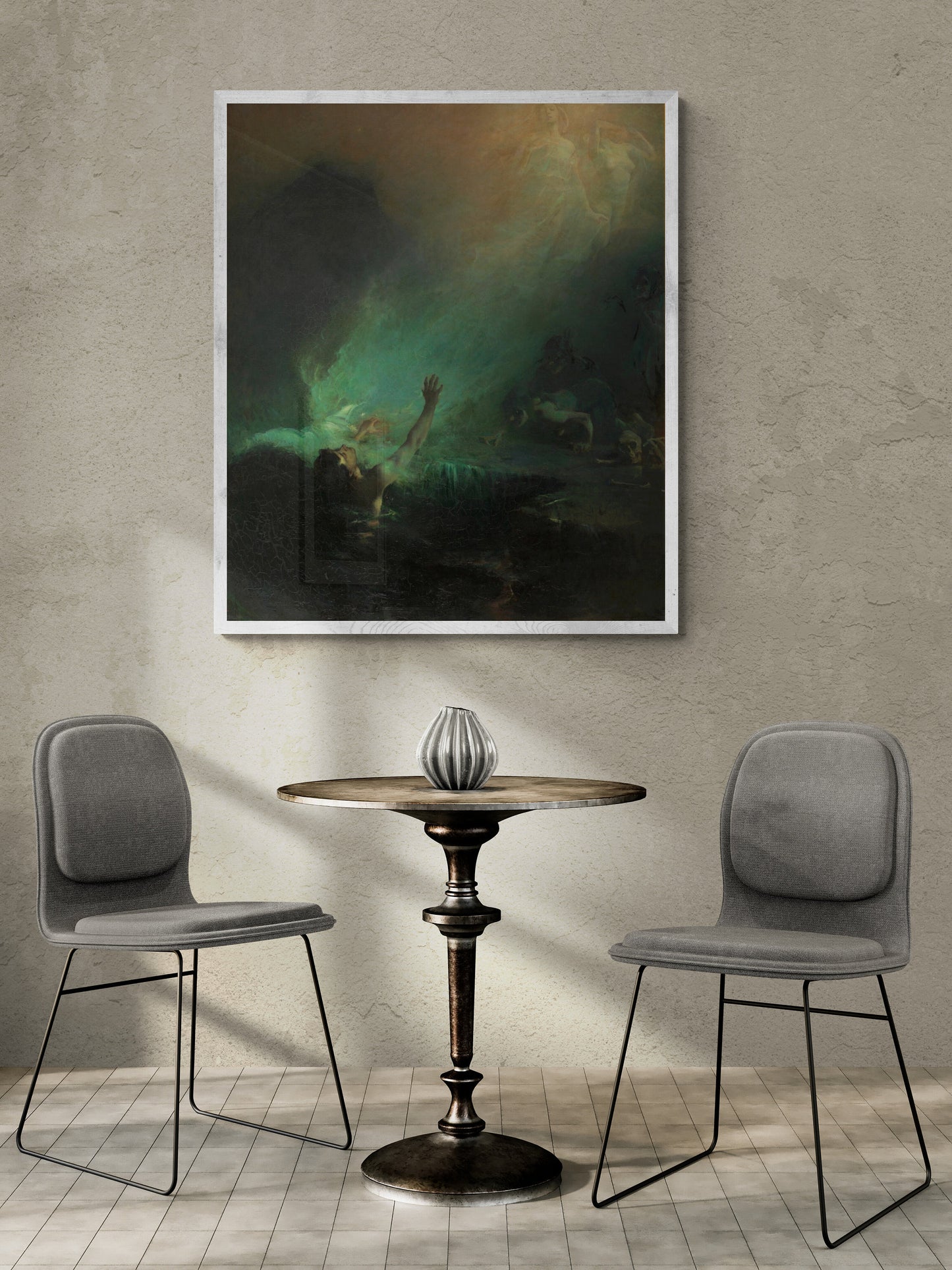 Mystical Mermaids: John Longstaff’s ‘The Sirens’ Art Print Reproduction, Museum Poster, Giclée Art, Canvas, Poster, Premium Art