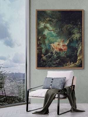 Enchanting Giclee Art Print: ‘The Swing’ by Fragonard, Canvas Prints, Poster or 3D Hand Finished Premium Print