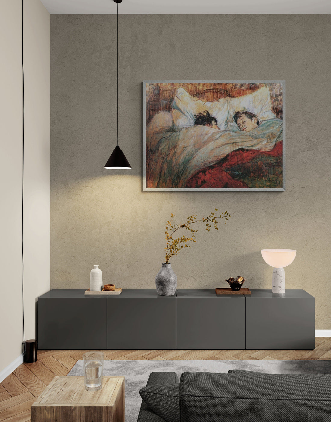 Toulouse-Lautrec 'The Bed' Giclée Art Print – Bohemian Home Decor FOSHE ART