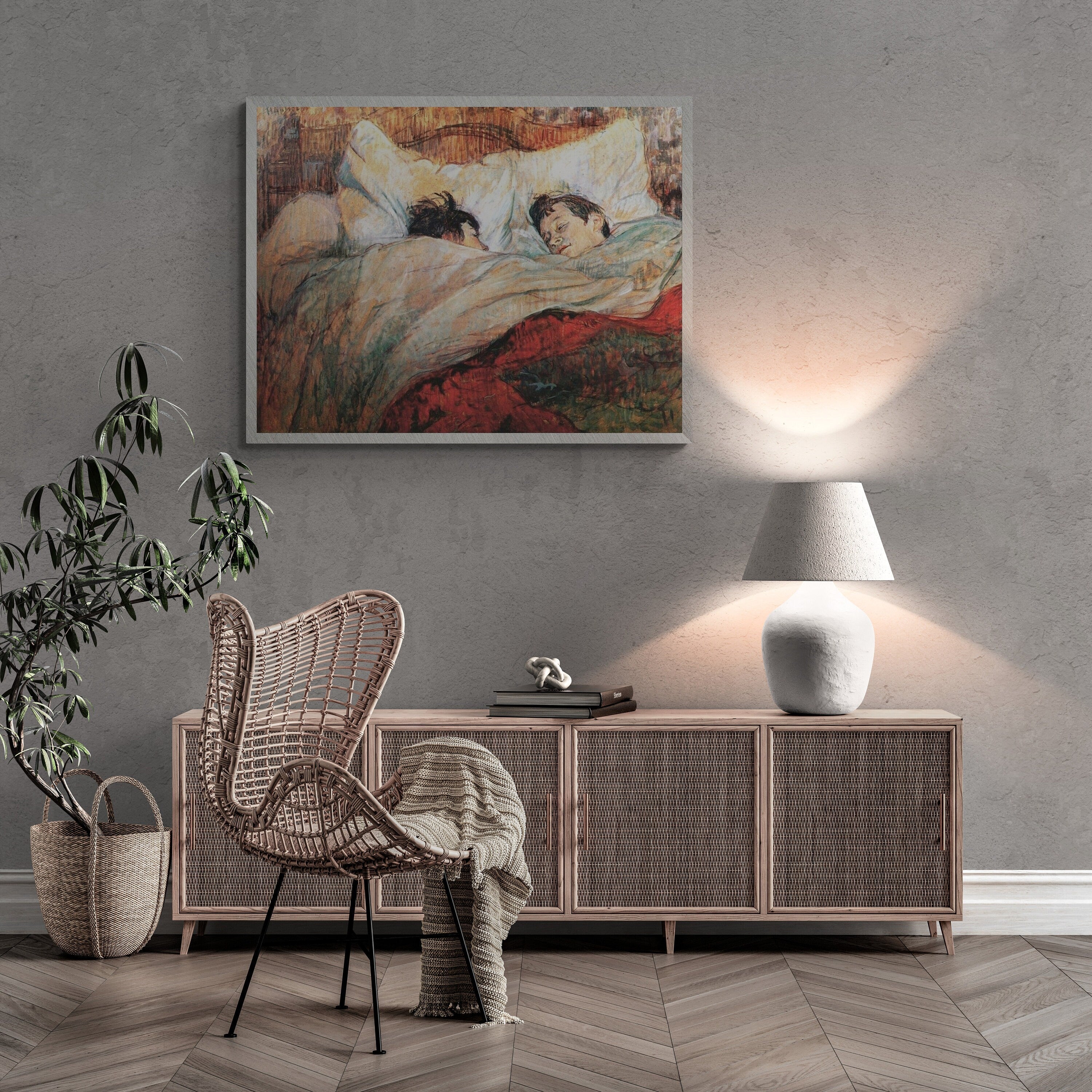 Toulouse-Lautrec 'The Bed' Giclée Art Print – Bohemian Home Decor FOSHE ART