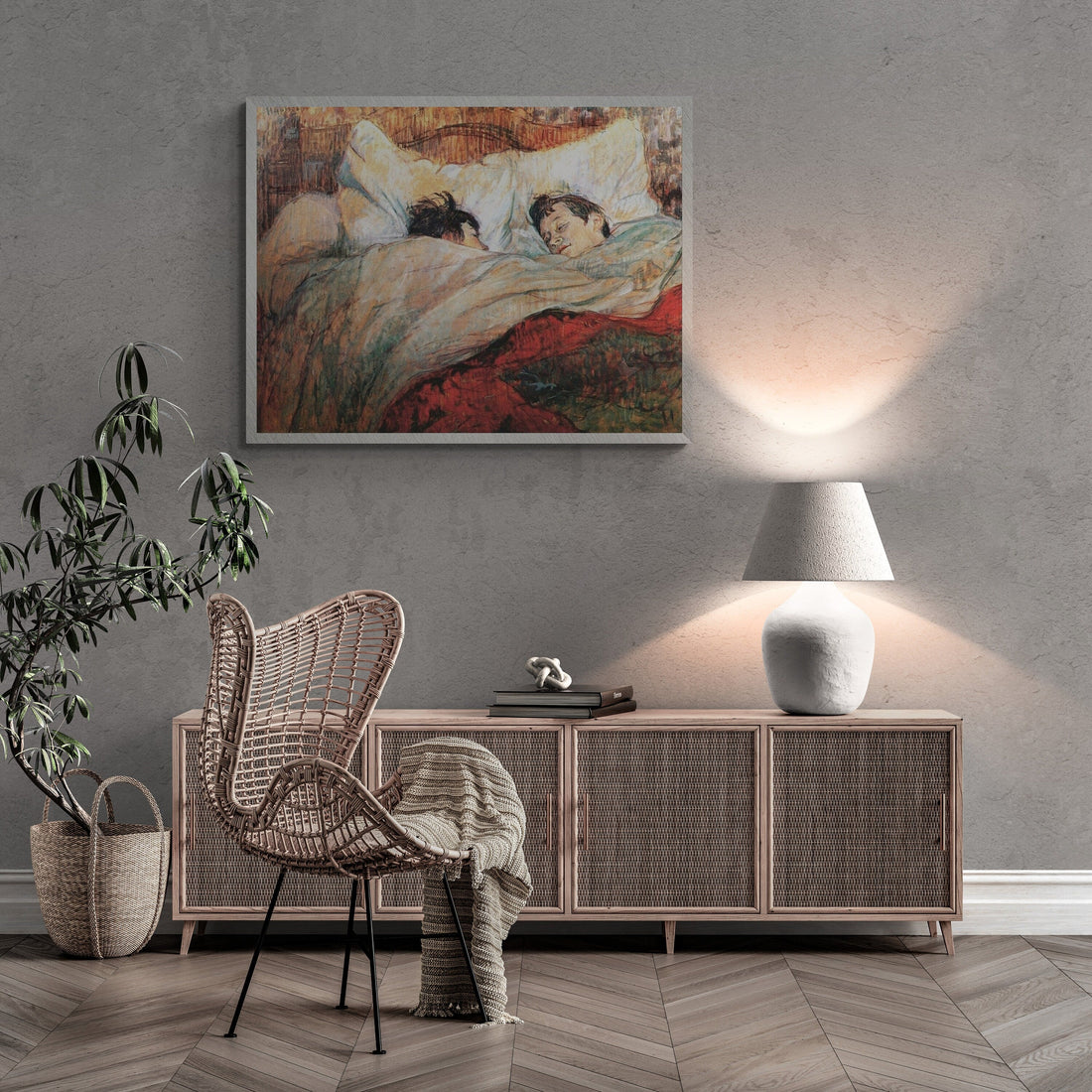 Toulouse-Lautrec 'The Bed' Giclée Art Print – Bohemian Home Decor FOSHE ART