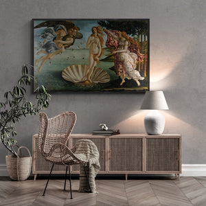 Ethereal Beauty: Premium Reproduction of ‘The Birth of Venus’ Canvas Print or 3D Hand Finished Premium Print