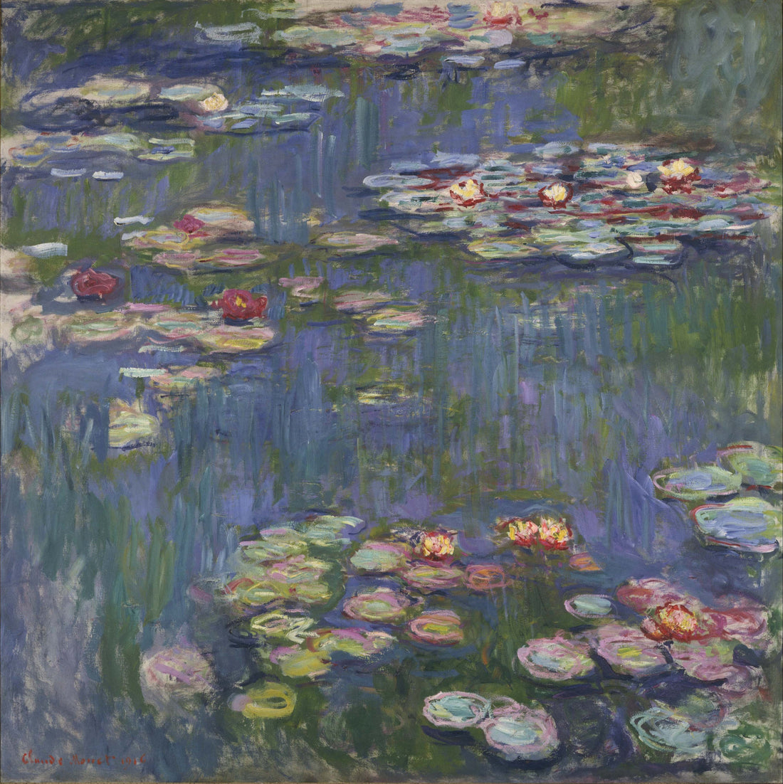 Claude Monet Water Lilies Giclee Art Print, Iconic Home Decor FOSHE ART