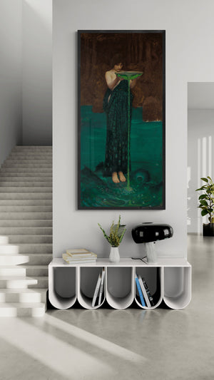 Enchanting Circe Invidiosa Art Print – Mythological Fine Art Reproduction, Giclee Paper / Canvas Prints, Poster or 3D Hand Finished Print