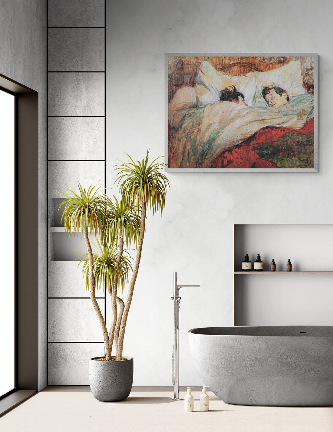 Toulouse-Lautrec 'The Bed' Giclée Art Print – Bohemian Home Decor FOSHE ART