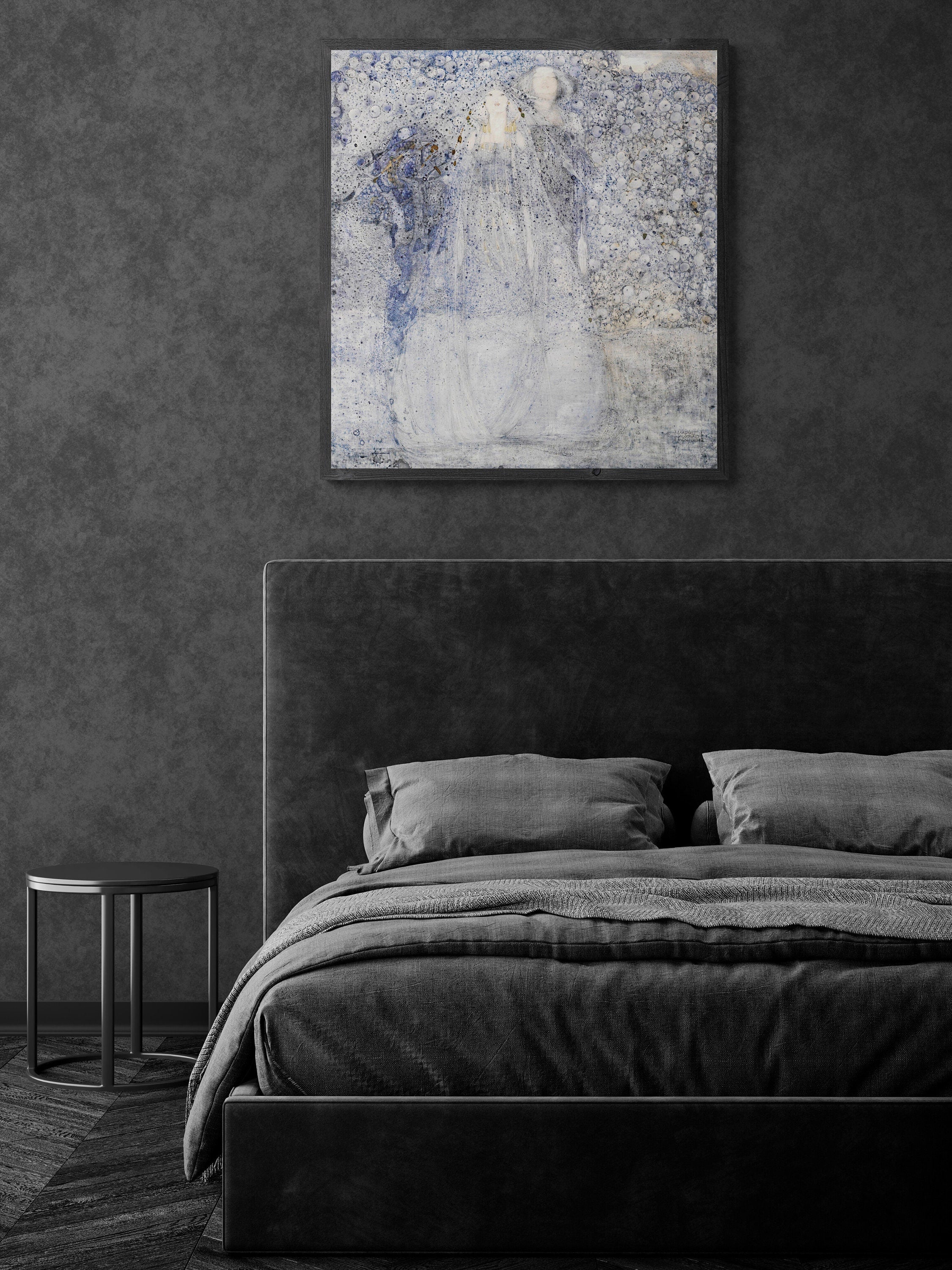 The Silver Apples of the Moon by Margaret MacDonald Museum-Quality Art Print on Canvas and Paper, optional: 3D texture Canvas Art