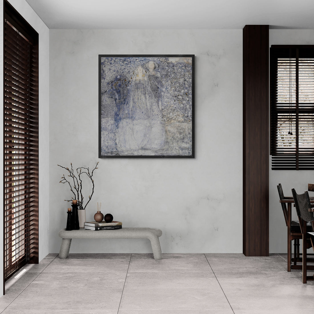 The Silver Apples of the Moon by Margaret MacDonald Museum-Quality Art Print on Canvas and Paper, optional: 3D texture Canvas Art